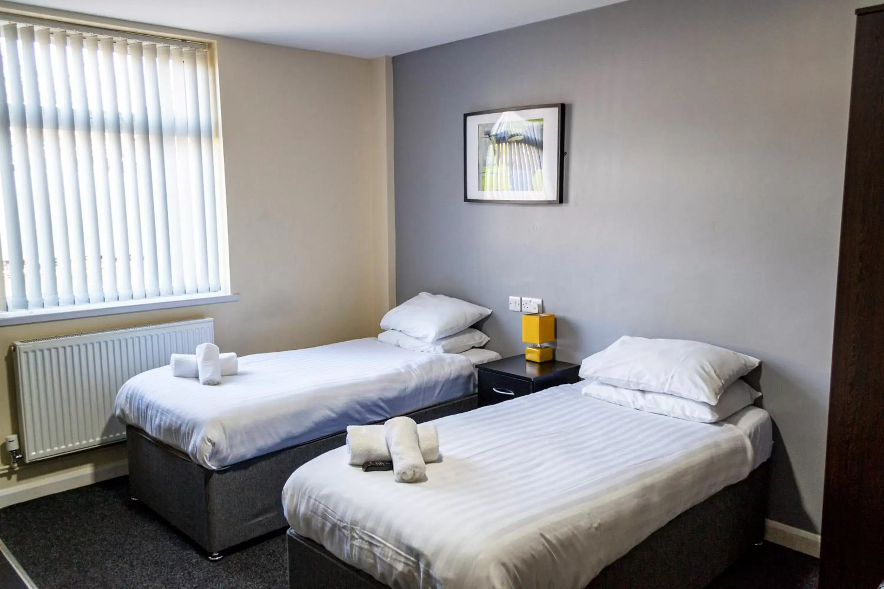 Bed in Lymedale Suites Studios & Aparthotel in NEWCASTLE UNDER LYME & STOKE