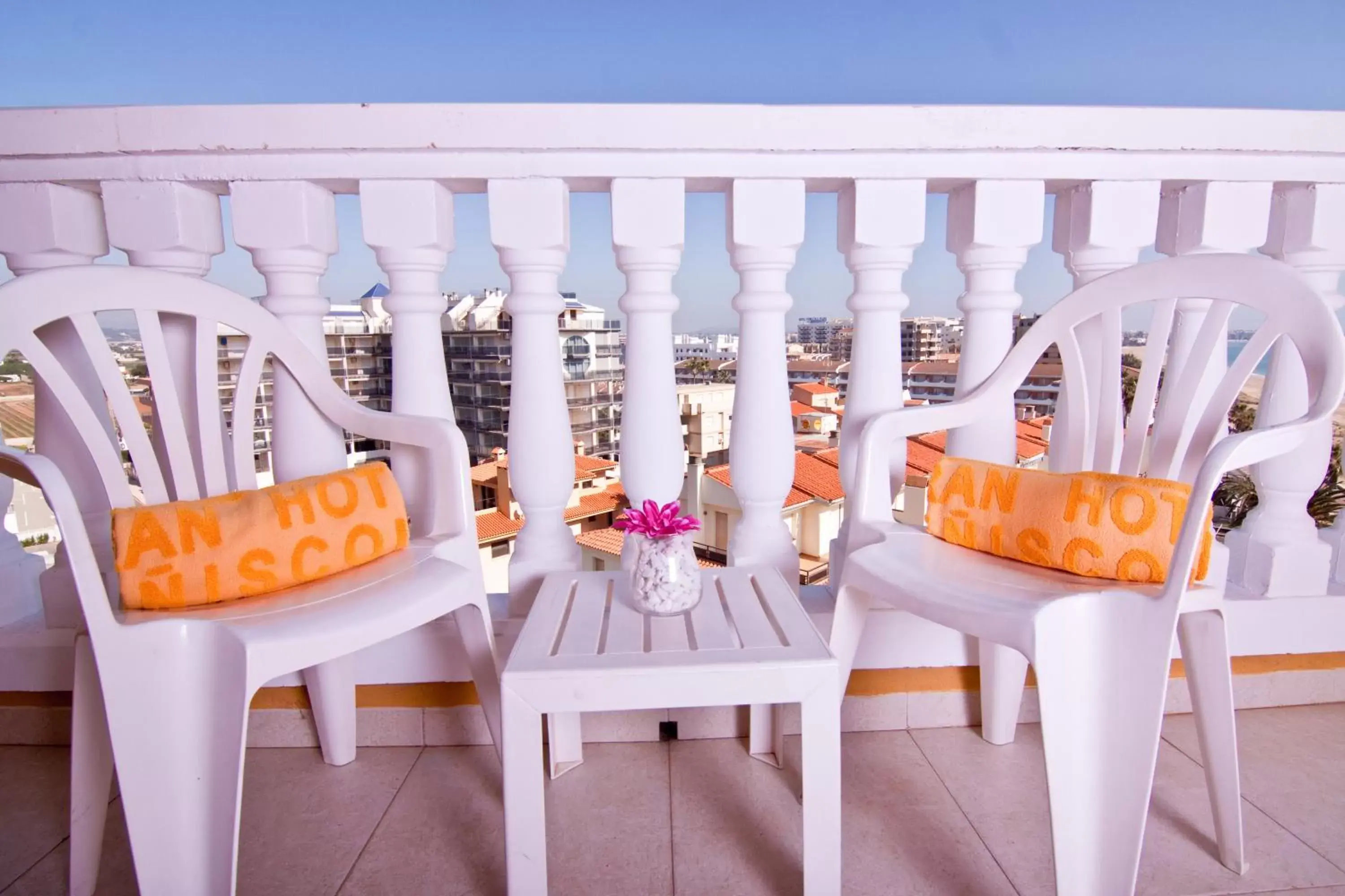 View (from property/room), Balcony/Terrace in Gran Hotel Peñiscola