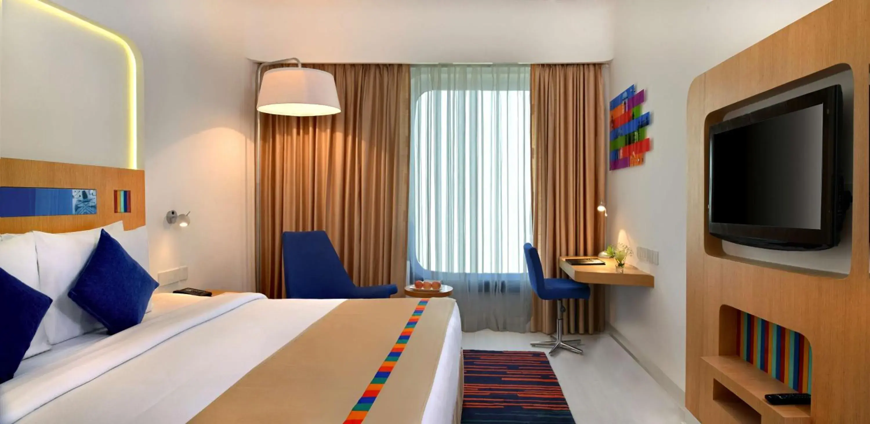 Photo of the whole room, Bed in Park Inn by Radisson New Delhi IP Extension