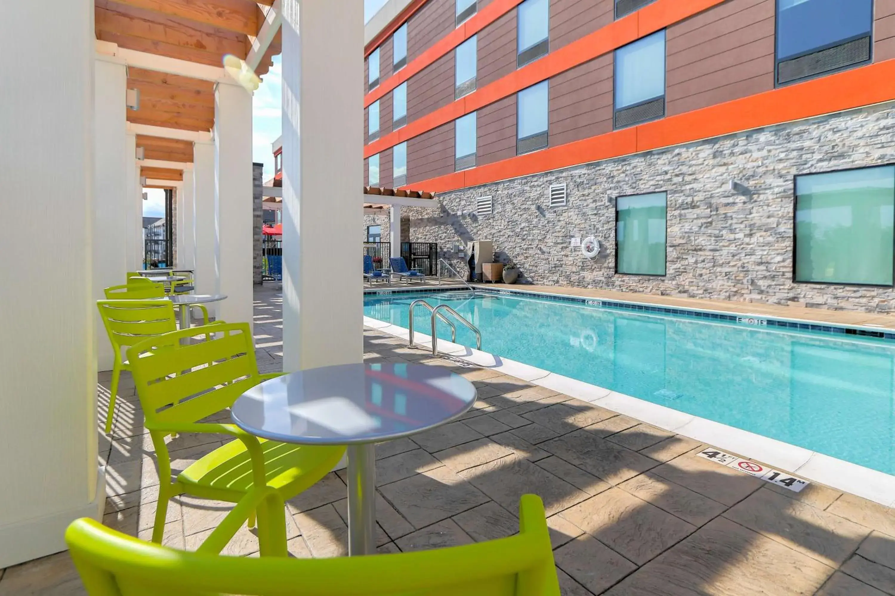 Pool view, Swimming Pool in Home2 Suites By Hilton Alcoa Knoxville Airport