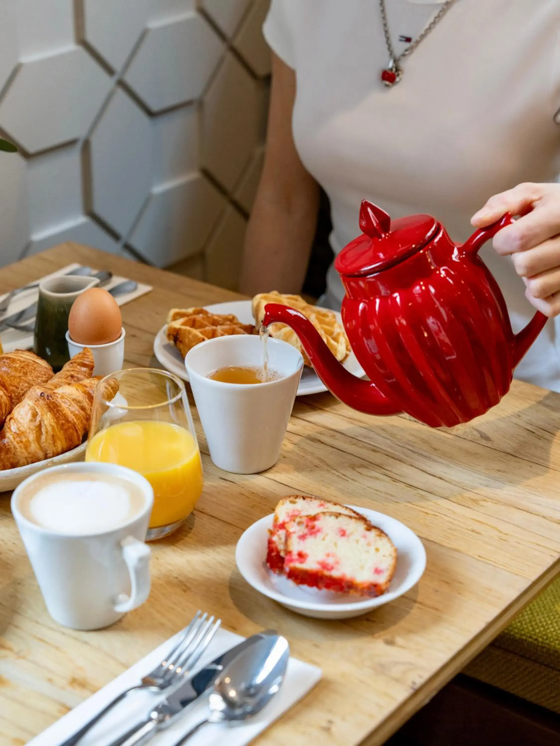 Breakfast in Hôtel de l'Abbaye Lyon - Boutique Hôtel