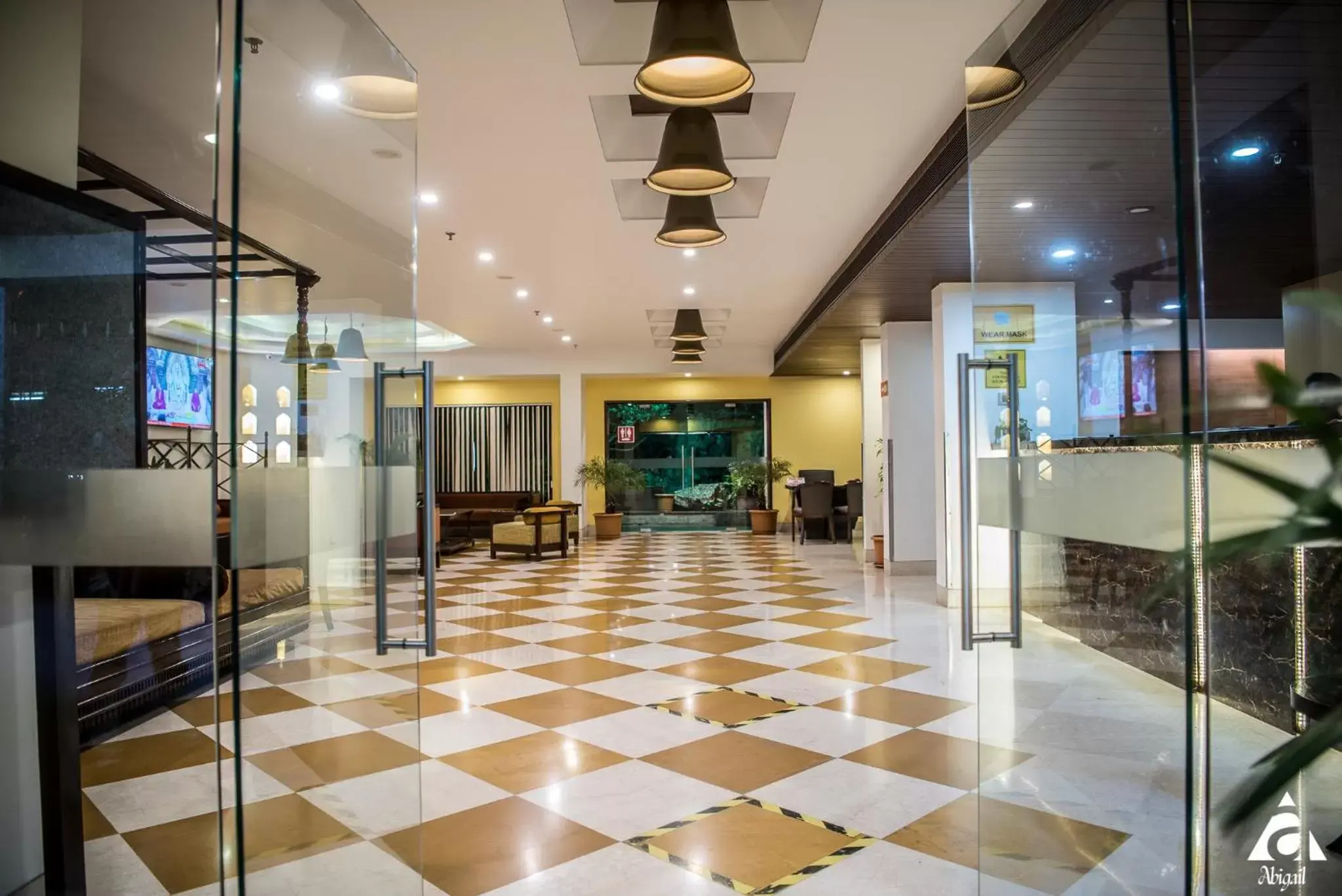 Lobby or reception, Lobby/Reception in Hotel Abigail Goradia's