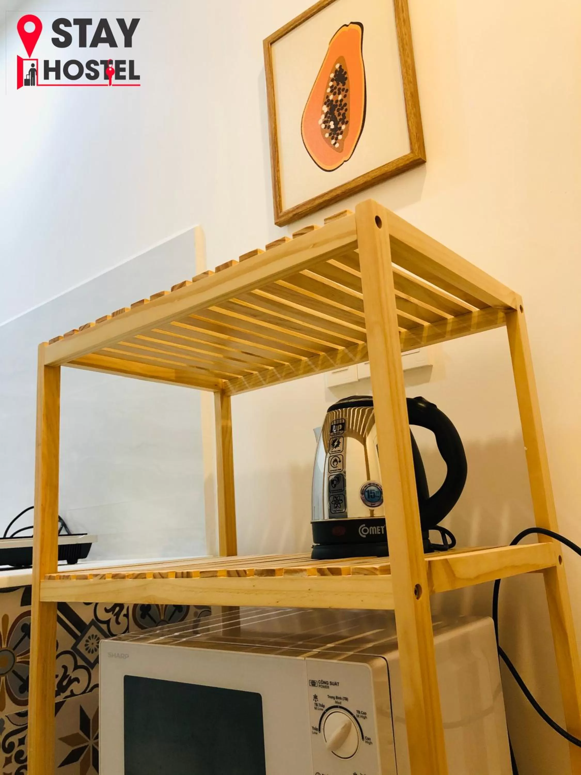 BBQ facilities in STAY hostel 2 - 350m from the ferry