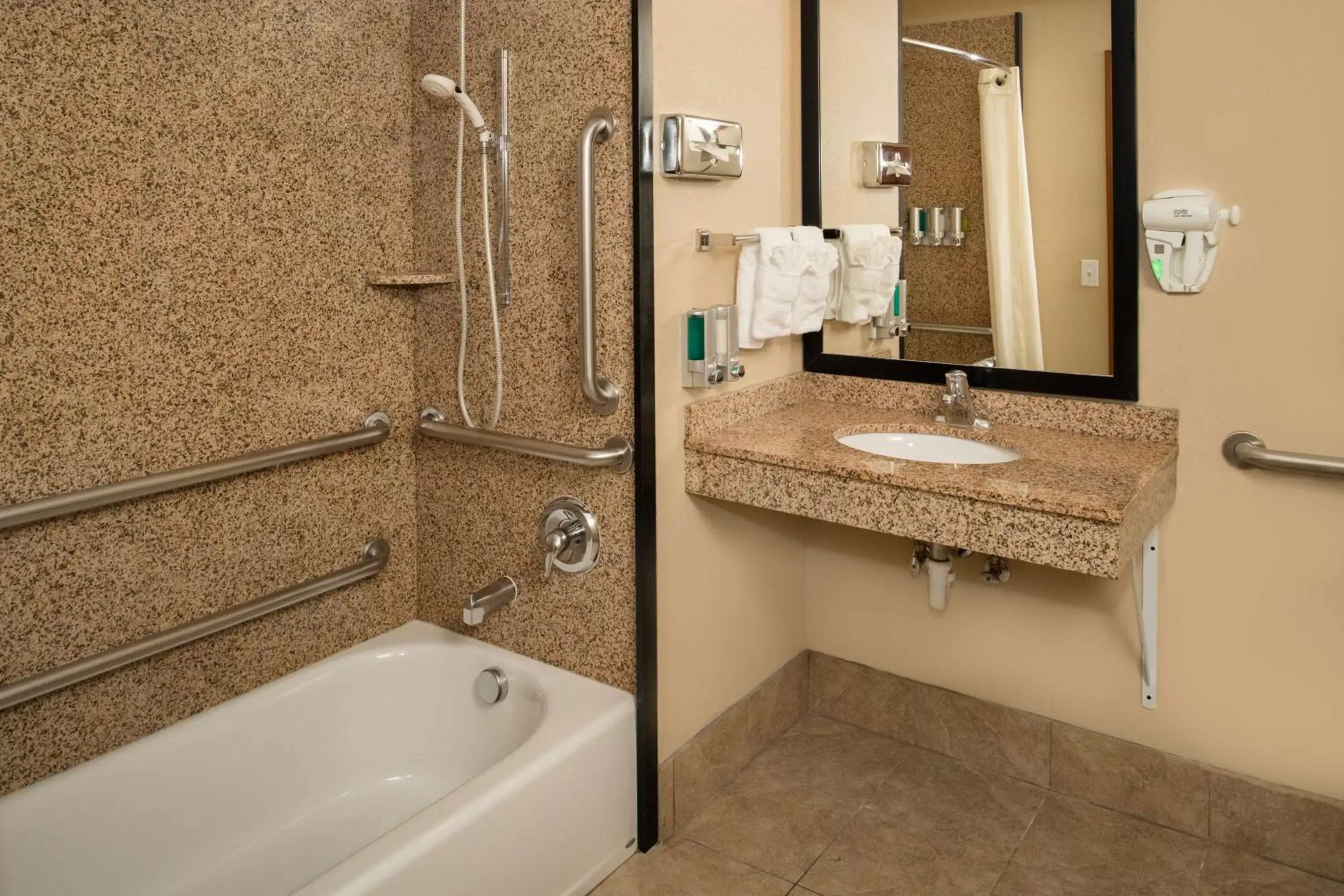 Bathroom in SureStay Plus Hotel by Best Western Kennewick Tri-Cities