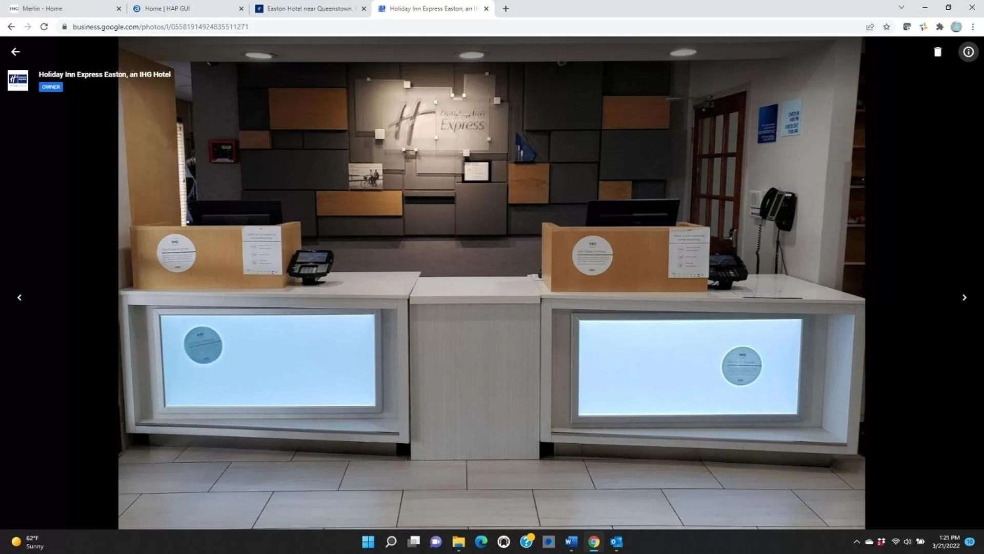 Lobby or reception in Holiday Inn Express Easton by IHG