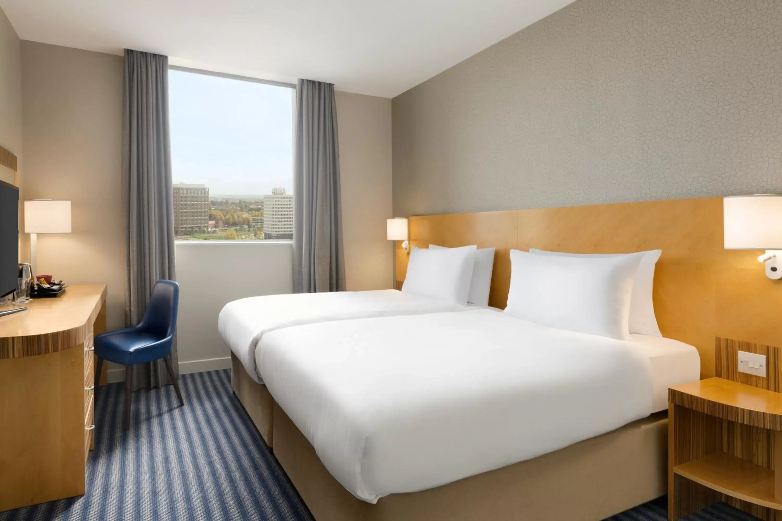 Bedroom, Bed in Ramada Hotel & Suites by Wyndham Coventry Bedroom, Bed in Ramada Hotel & Suites by Wyndham Coventry