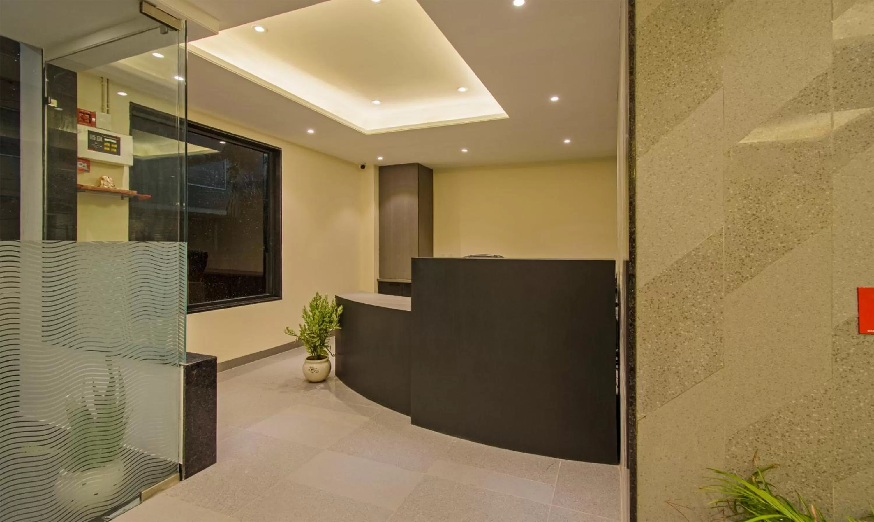 Lobby or reception in Treebo Pink City Grand