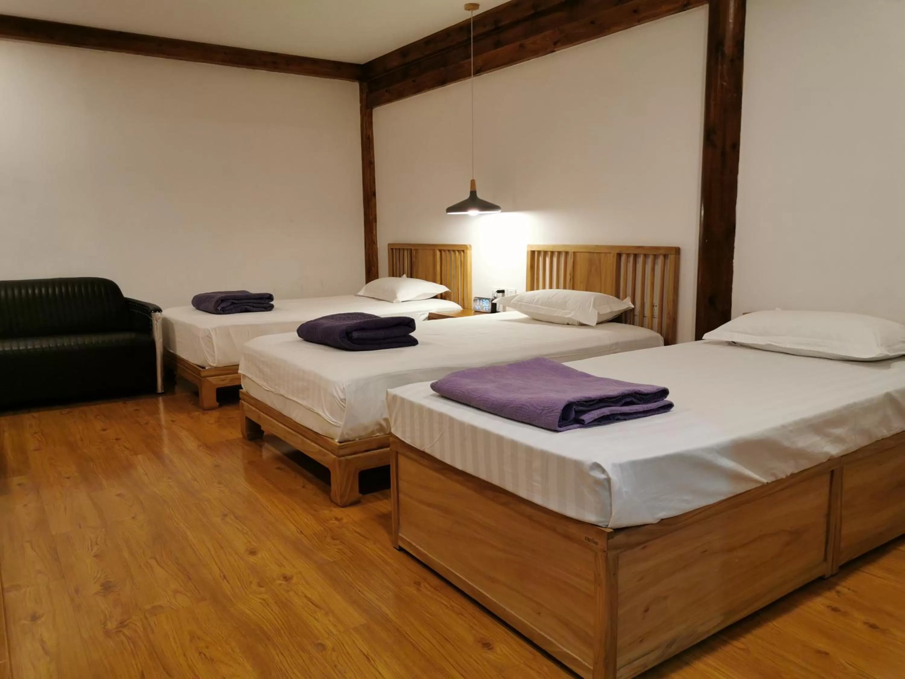 Bed in Beijing Downtown Travelotel