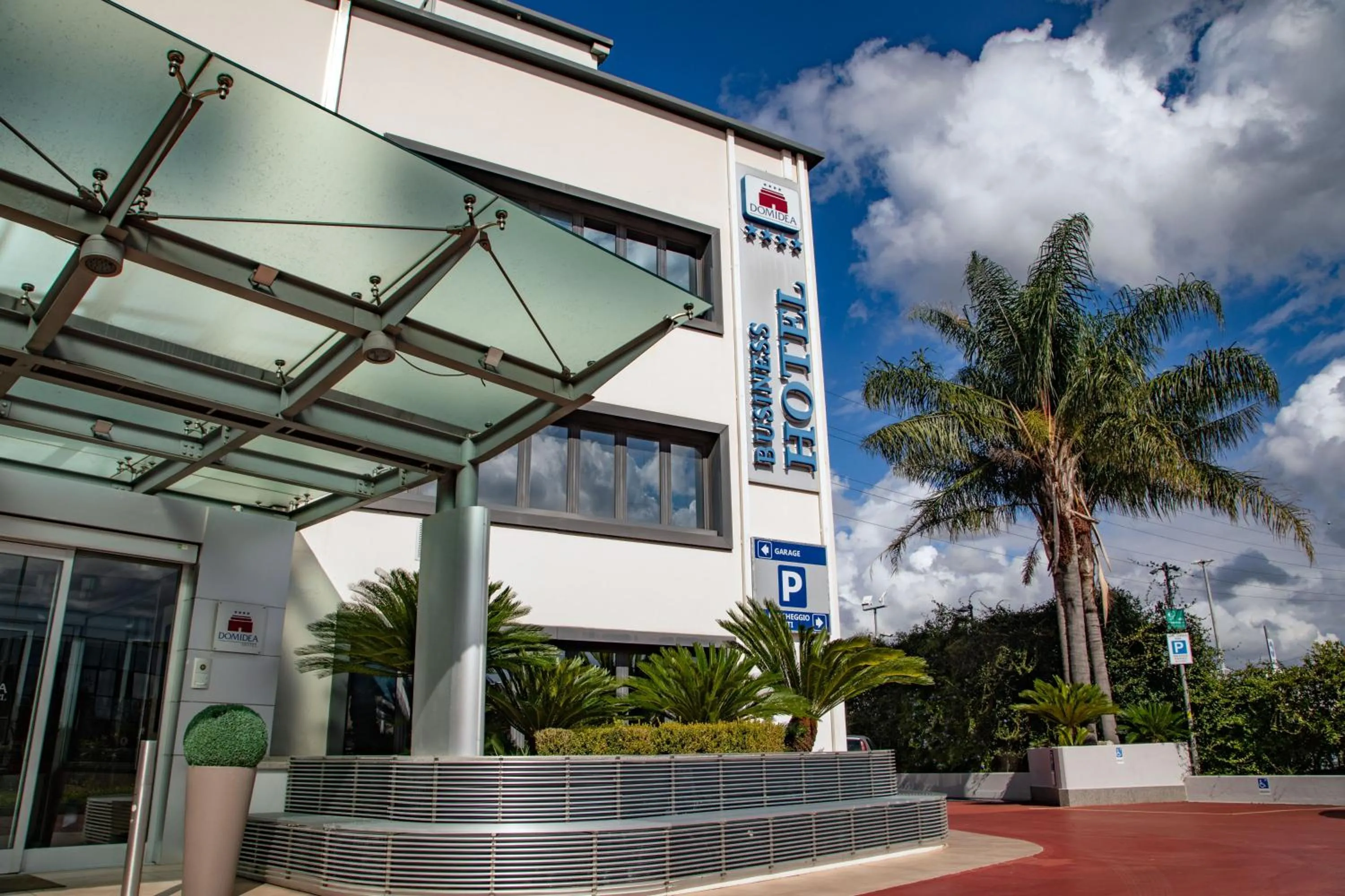 Property building in Hotel Domidea