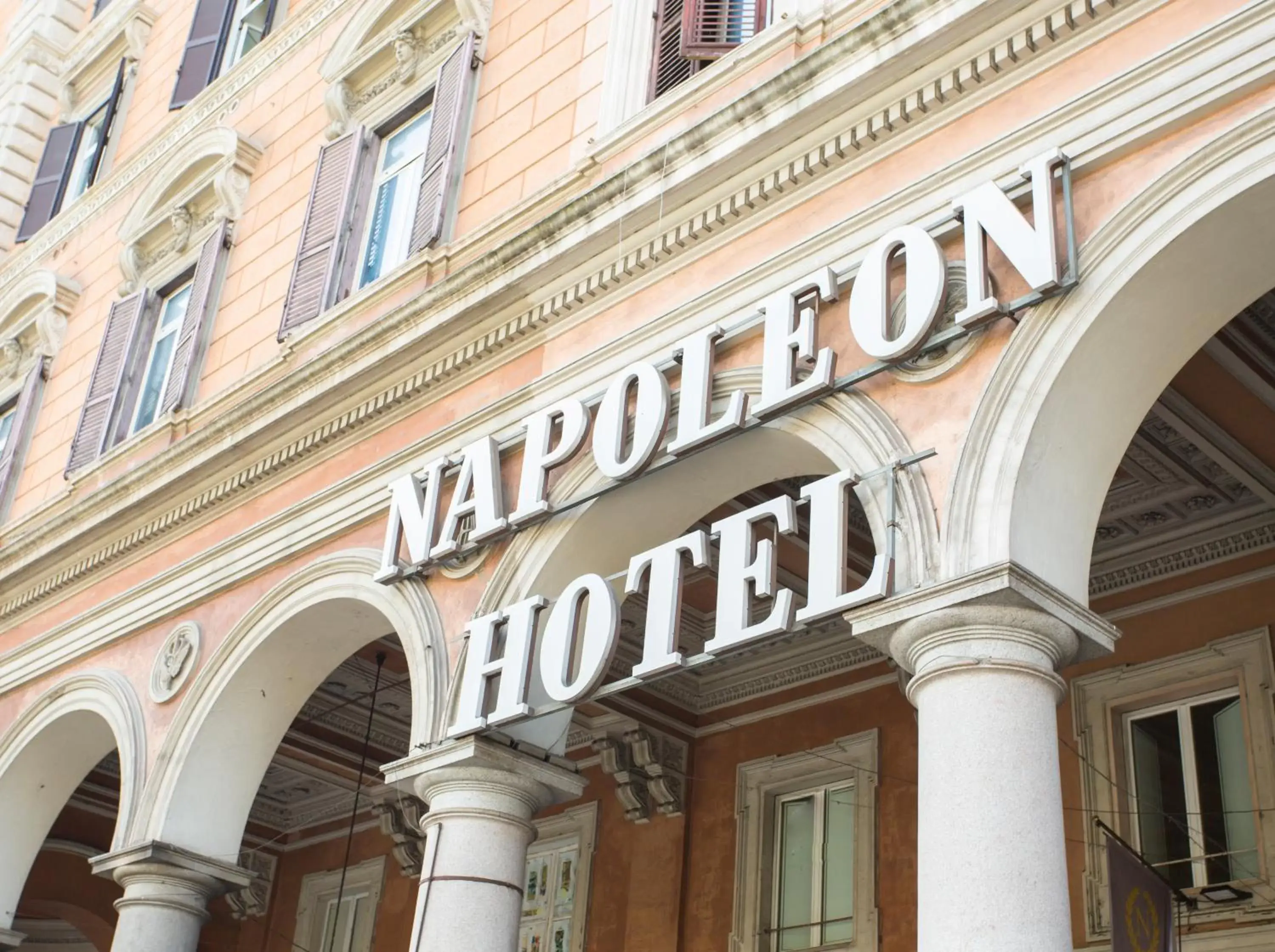 Property logo or sign in Hotel Napoleon