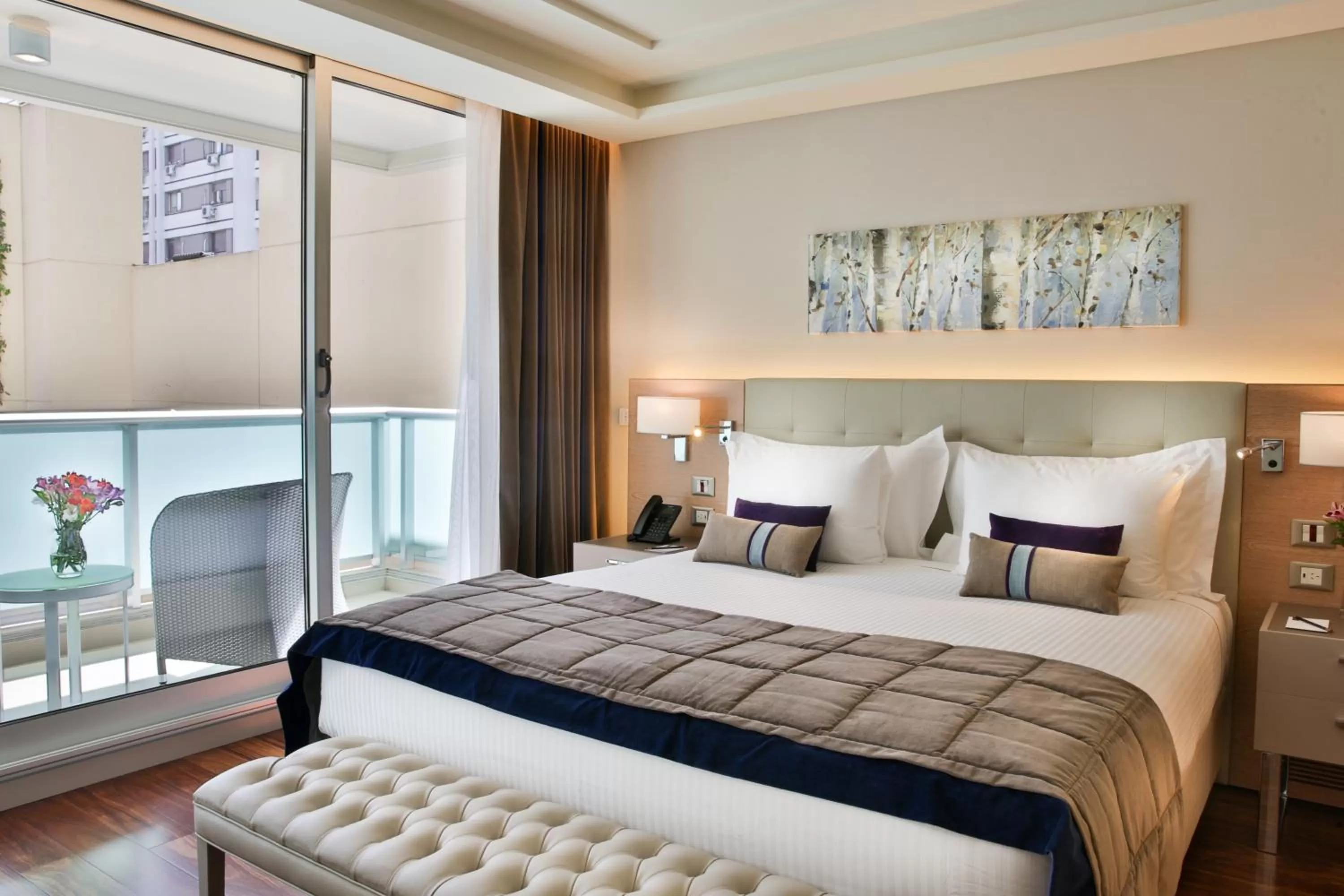 Bed in Palladio Hotel Buenos Aires - MGallery Collection