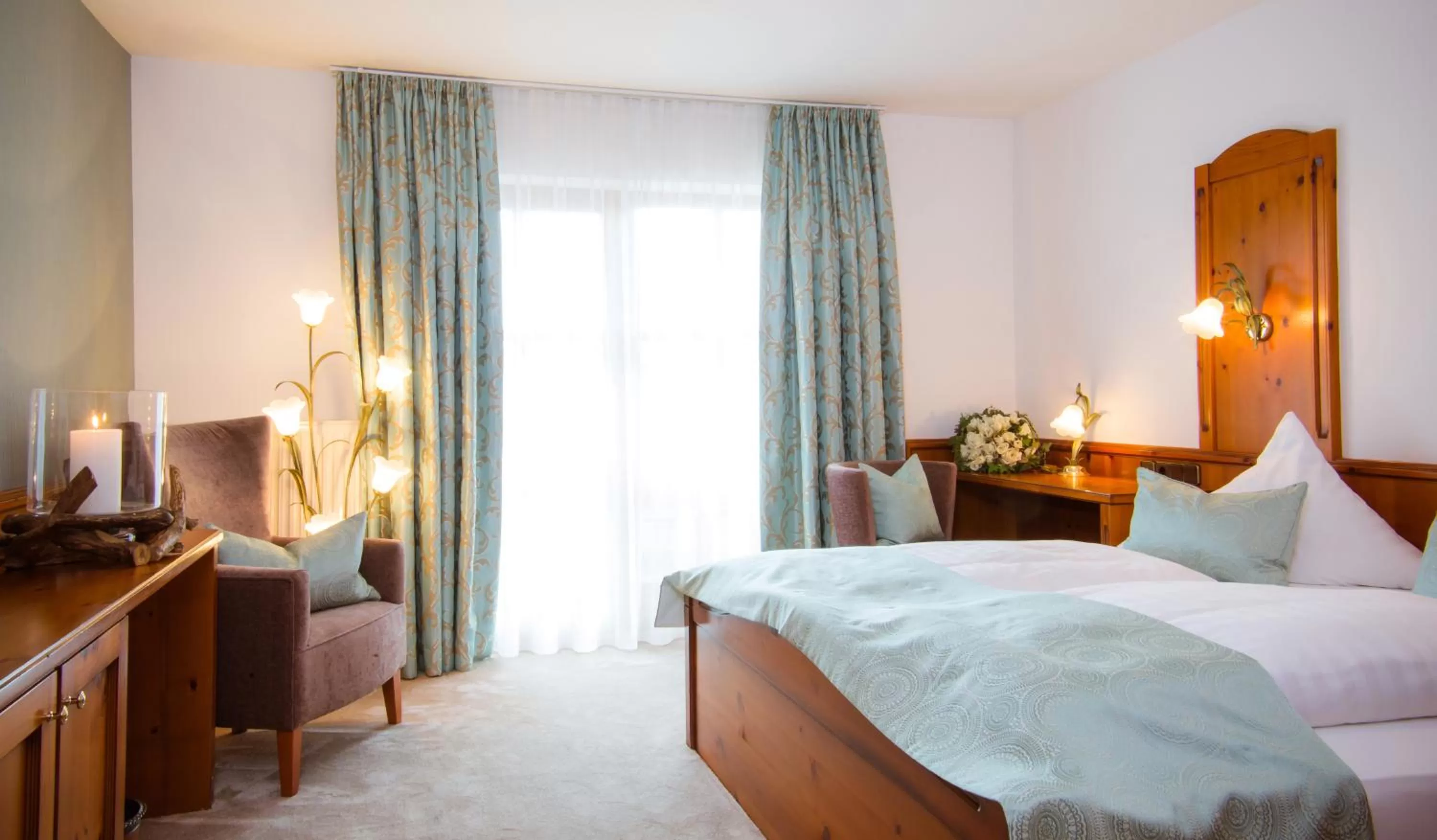 Bed in Landhotel Schneider