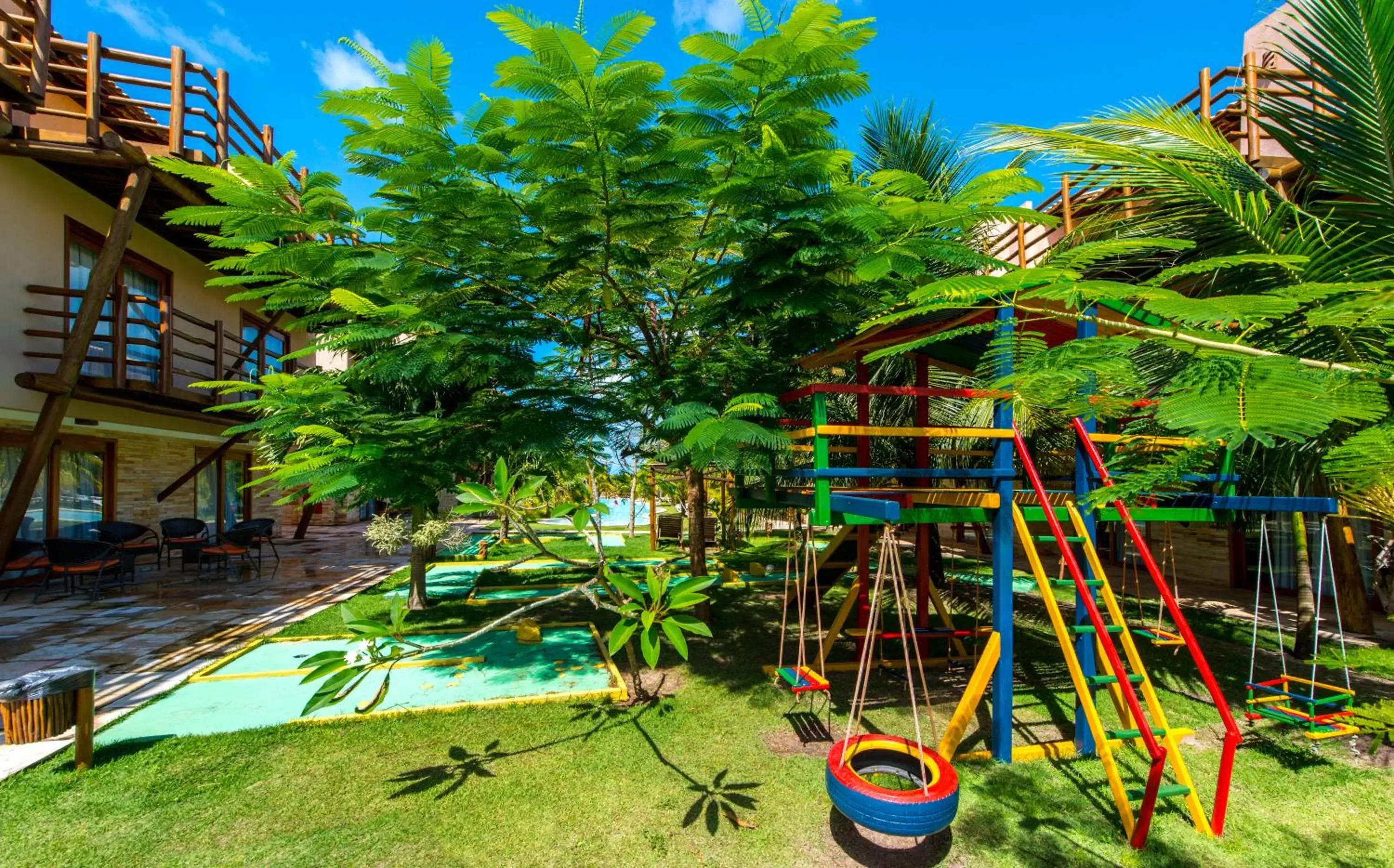 Children's Play Area in Praia Bonita Resort & Conventions - Praia de Camurupim