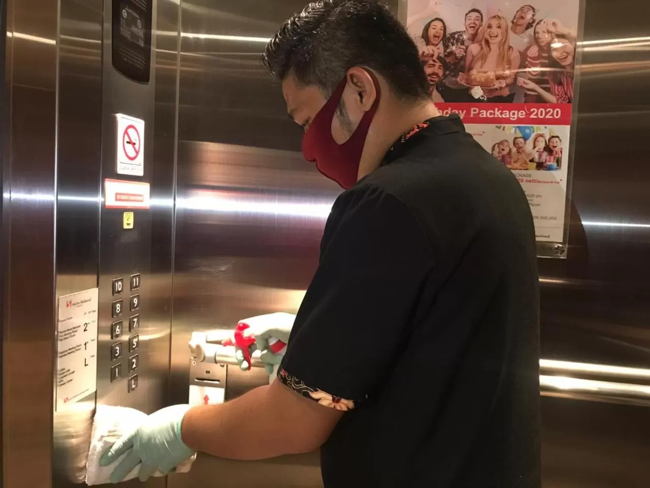 elevator in Swiss-Belhotel Ambon