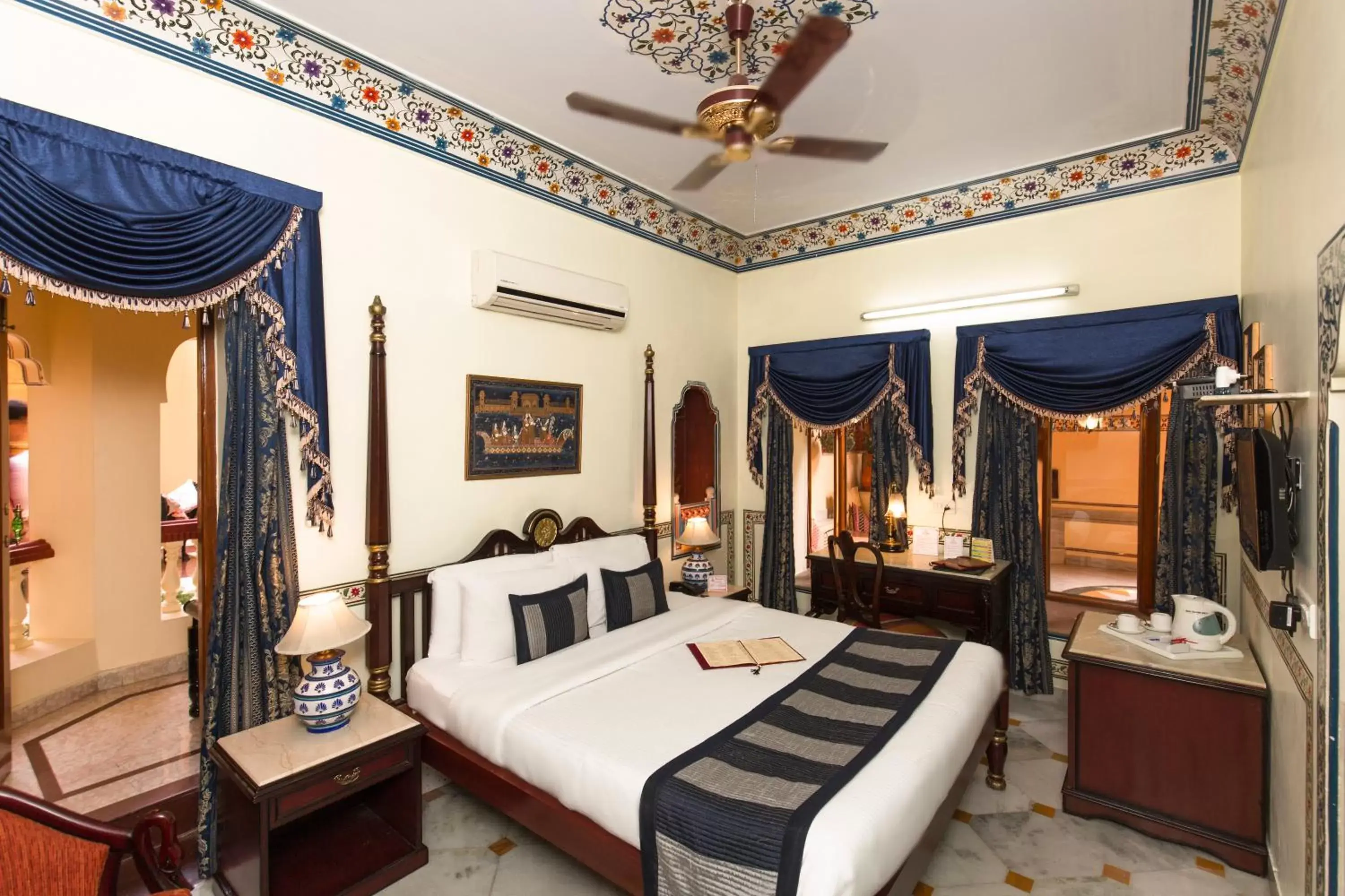 Bedroom in Umaid Bhawan - A Heritage Style Boutique Hotel