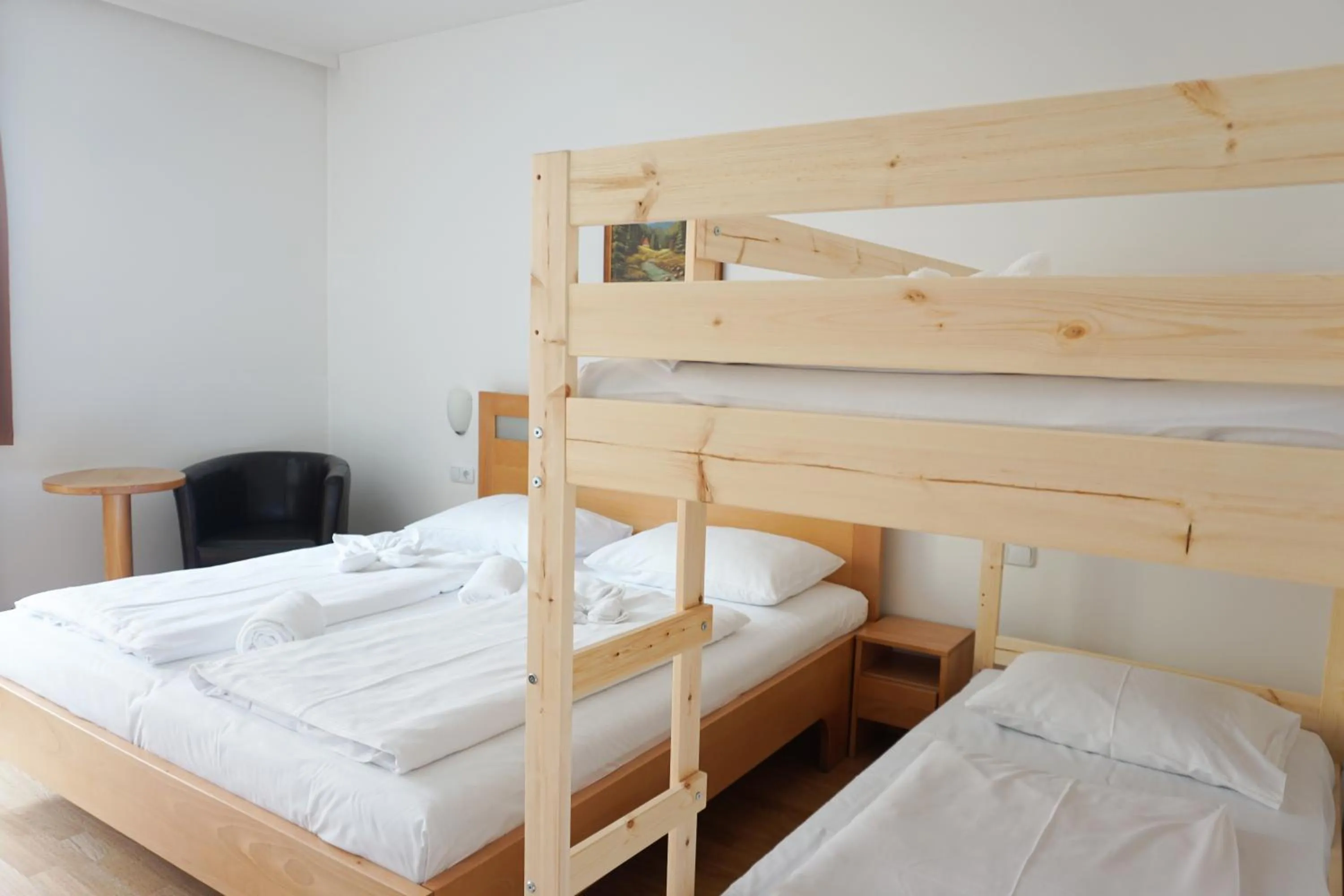 Bed in Hotel Kaffeemühle