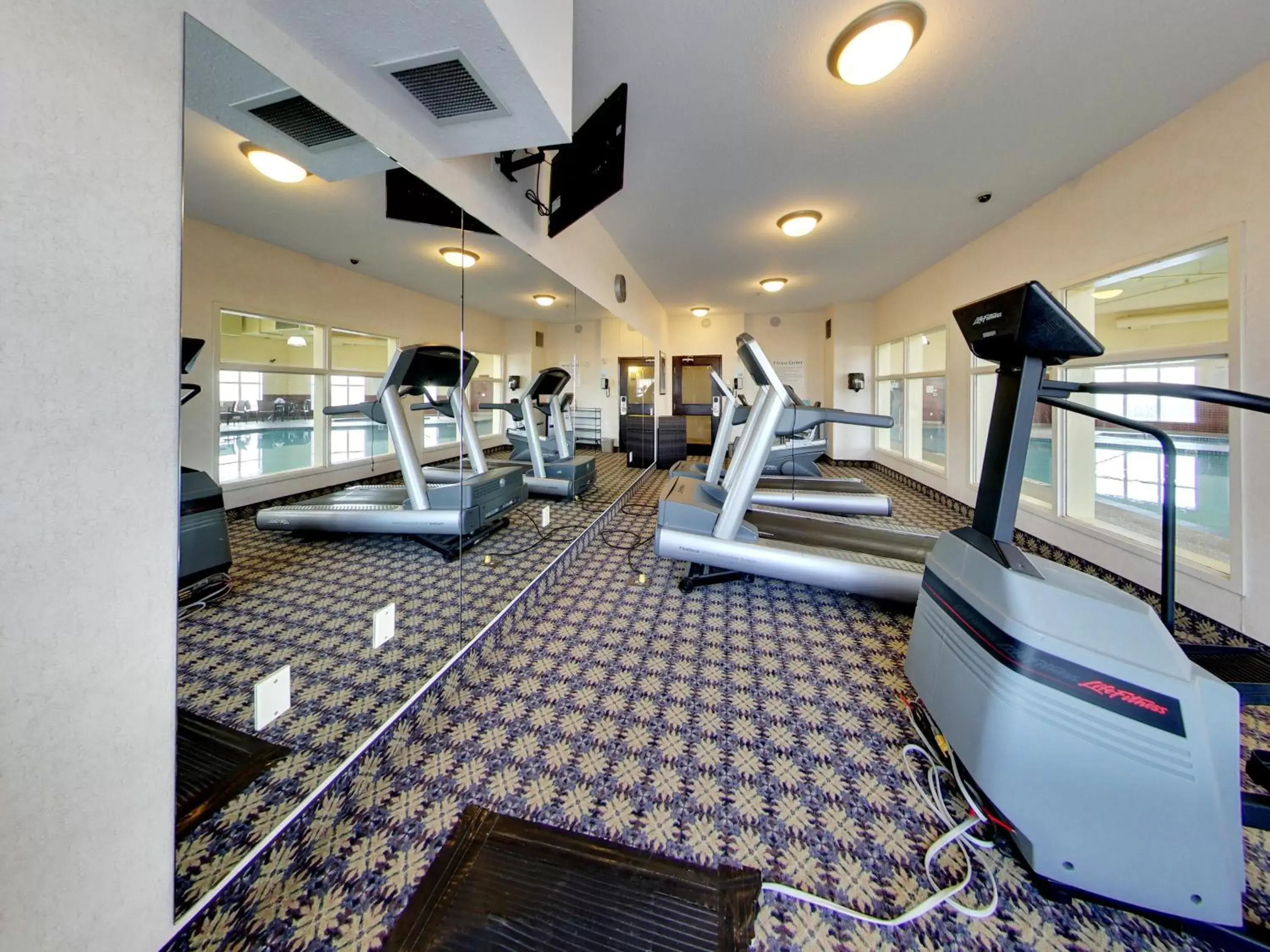 Fitness centre/facilities, Fitness Center/Facilities in Holiday Inn Express Hotel & Suites - Edmonton International Airport, an IHG Hotel