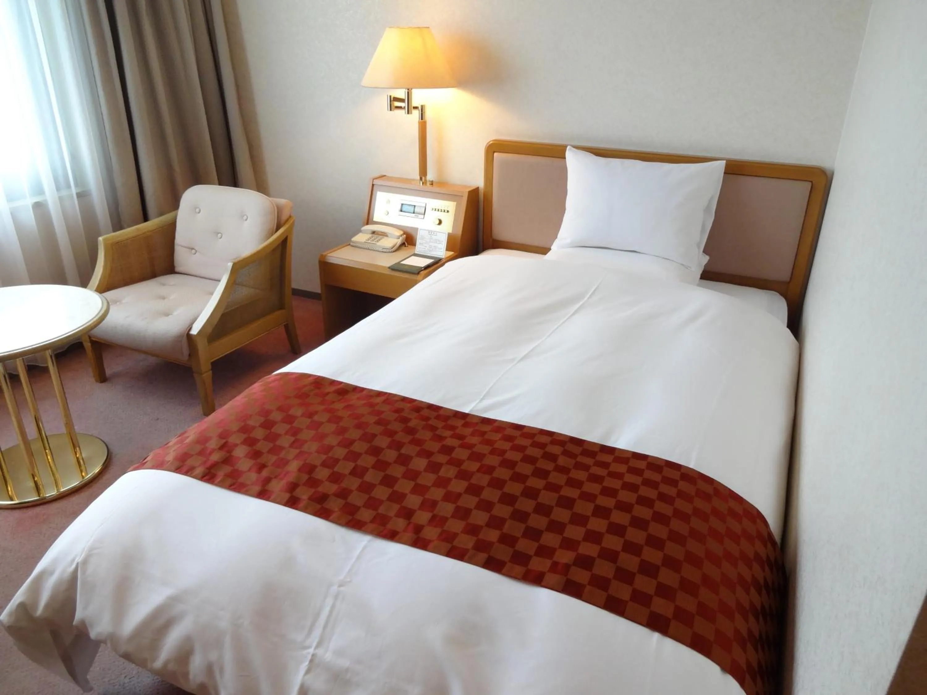 Bed in Hotel Higashinihon Utsunomiya