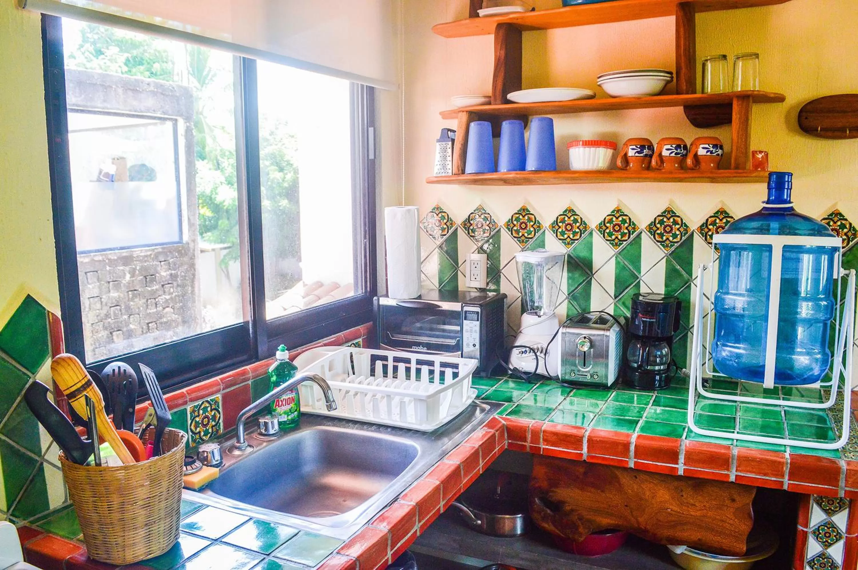 Kitchen or kitchenette in Hotel Casamar Suites