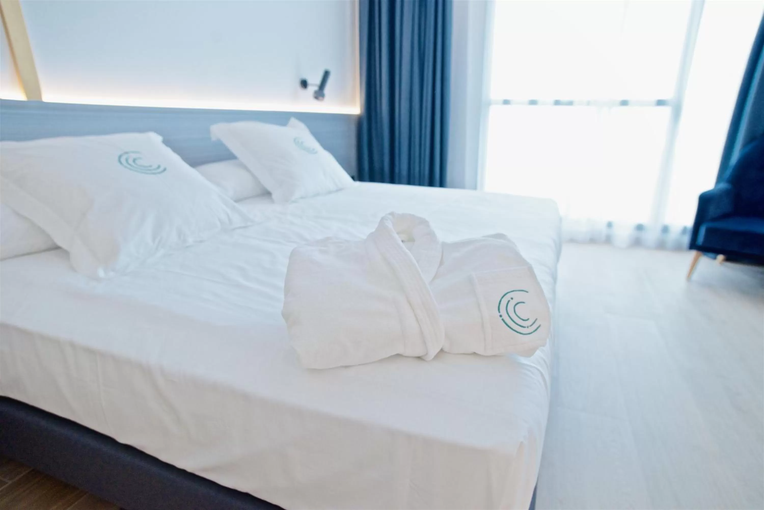 Bed in Syncrosfera Fitness & Spa Health Hotel Boutique