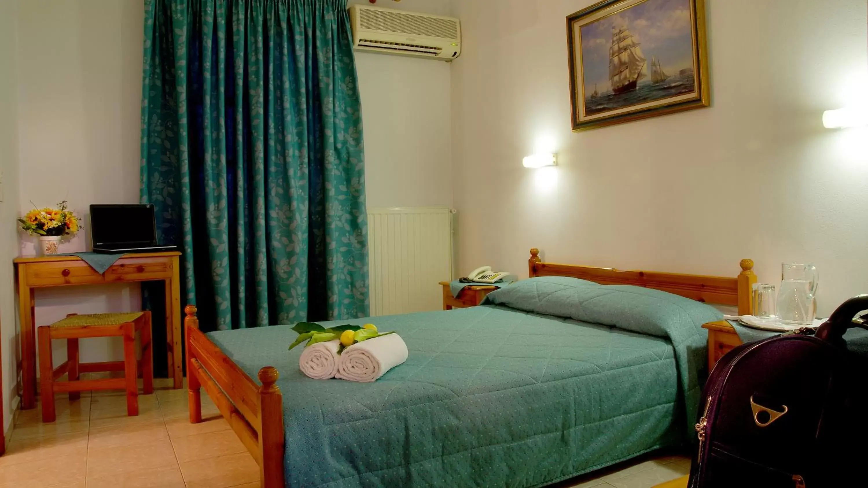 Bed in Effie Hotel Bed in Effie Hotel