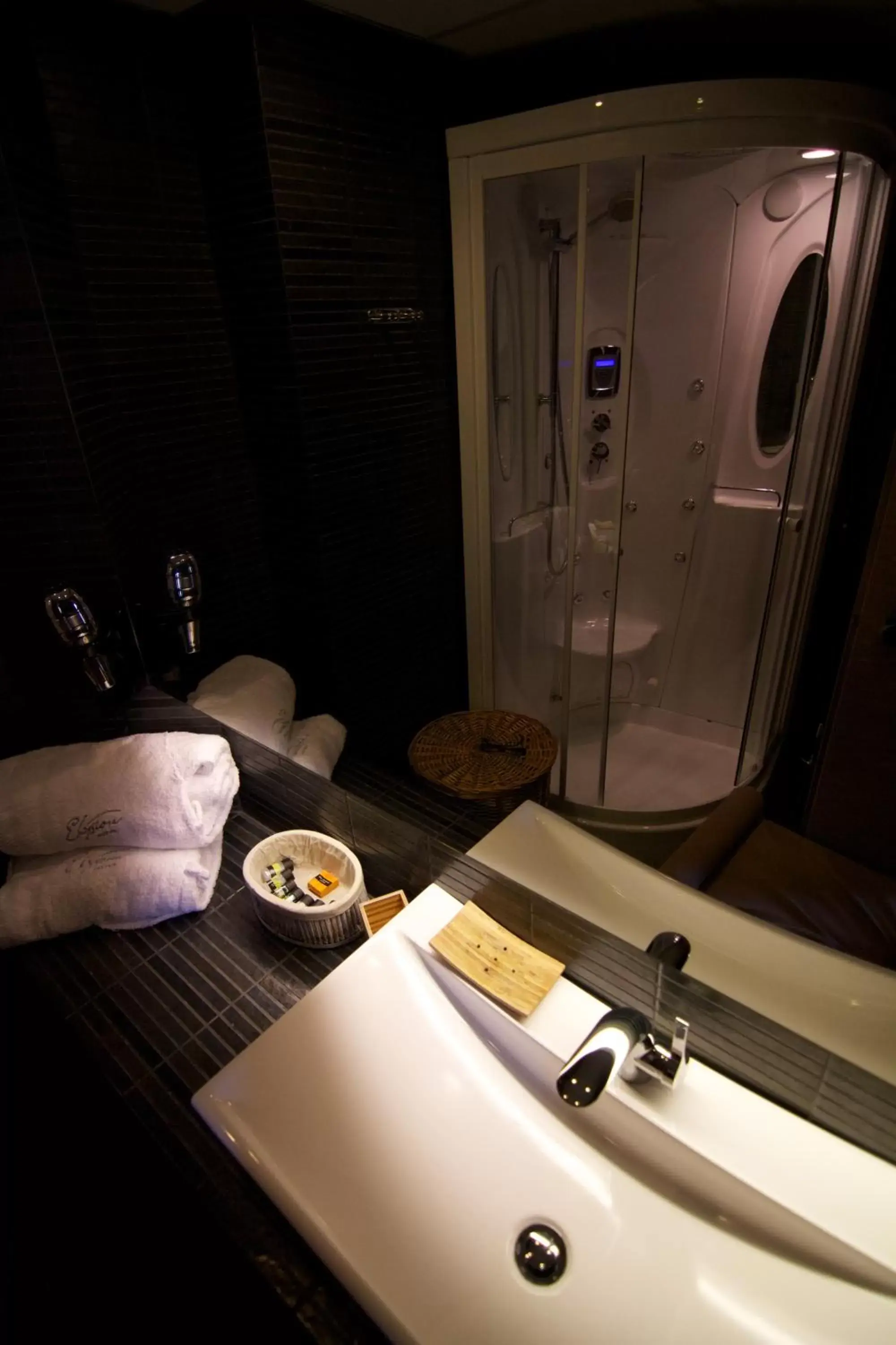 Bathroom in Elysion Hotel Bathroom in Elysion Hotel