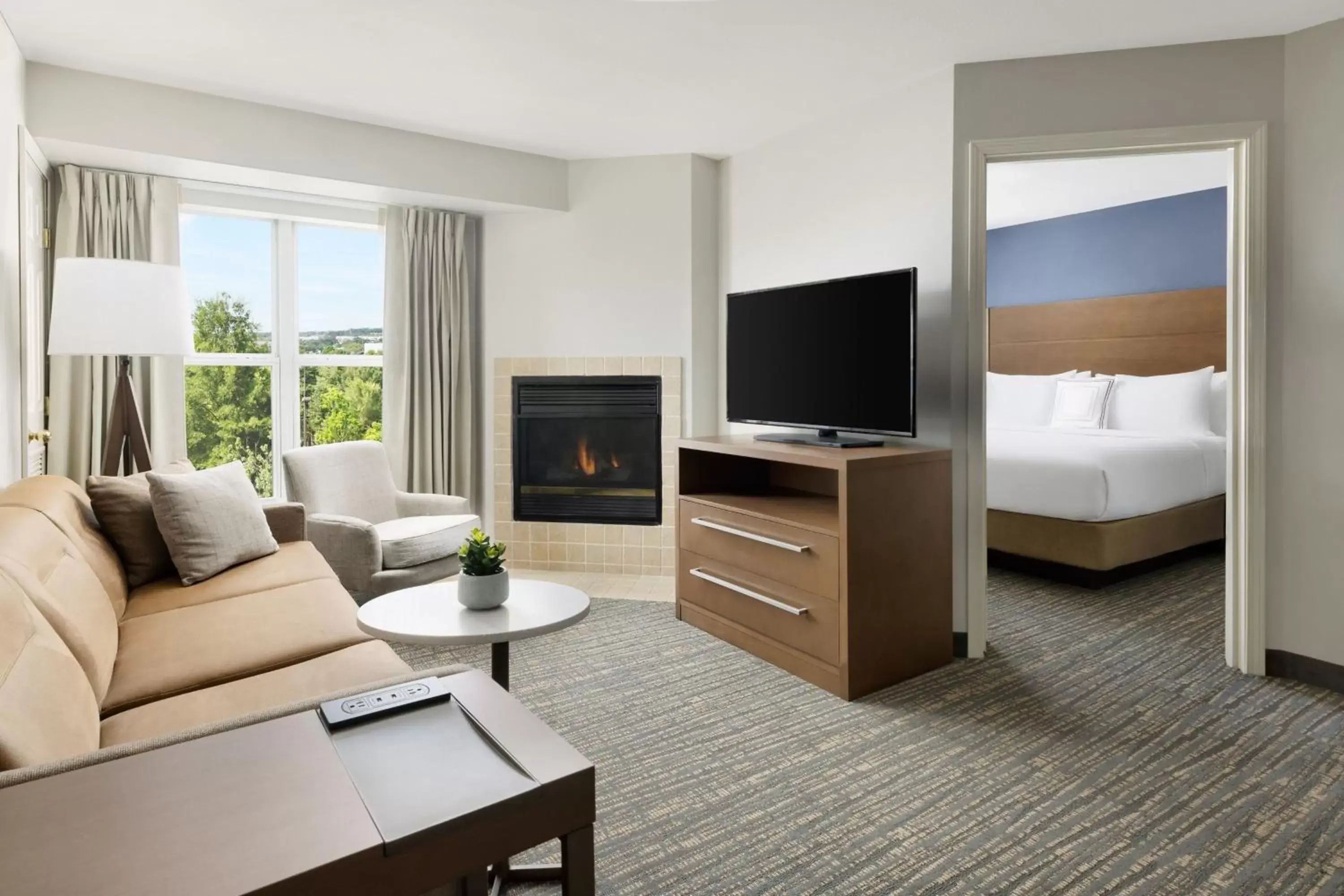 Bedroom, Seating Area in Residence Inn Potomac Mills Woodbridge