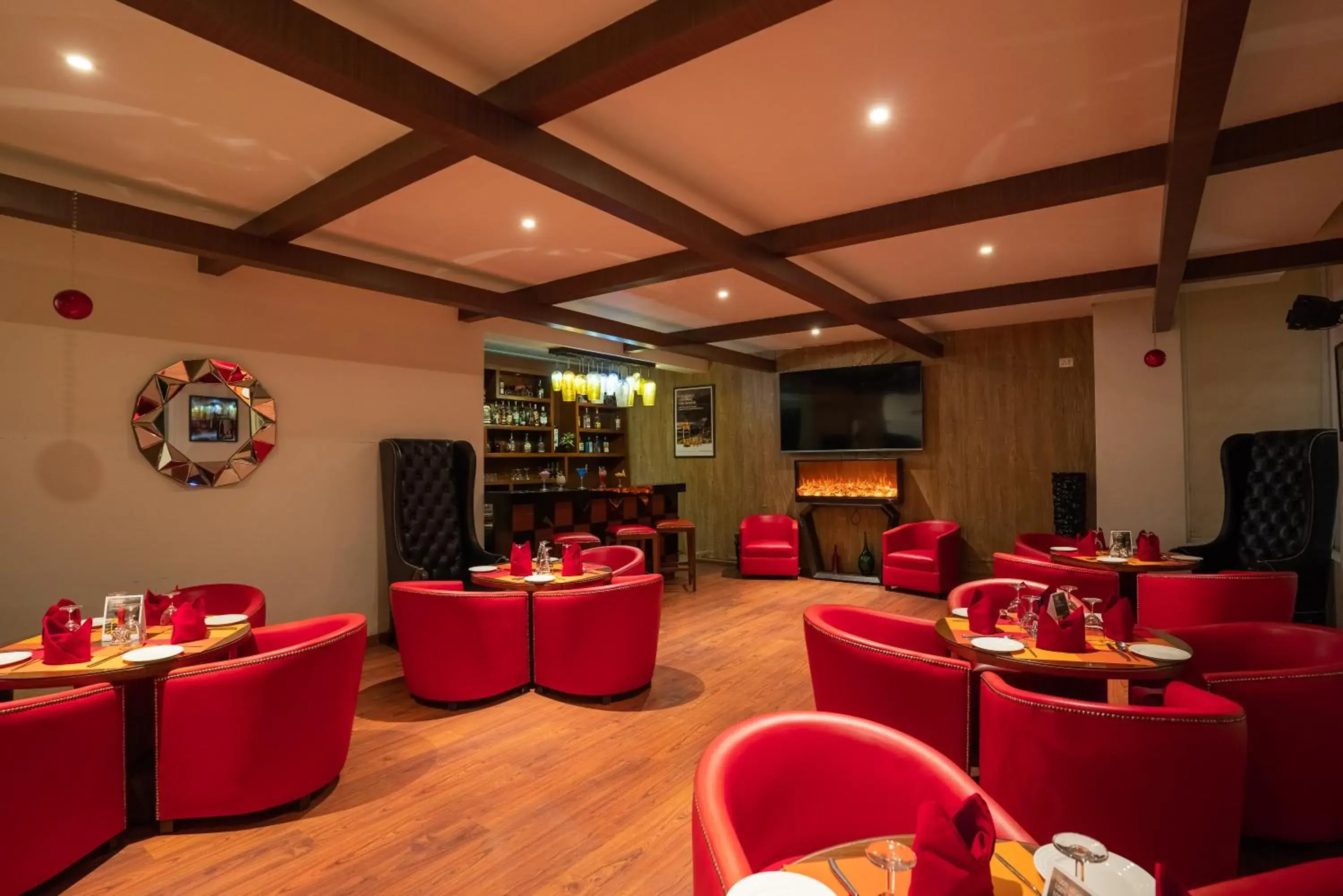 Lounge or bar, Lounge/Bar in Indraprastha Spa Resort