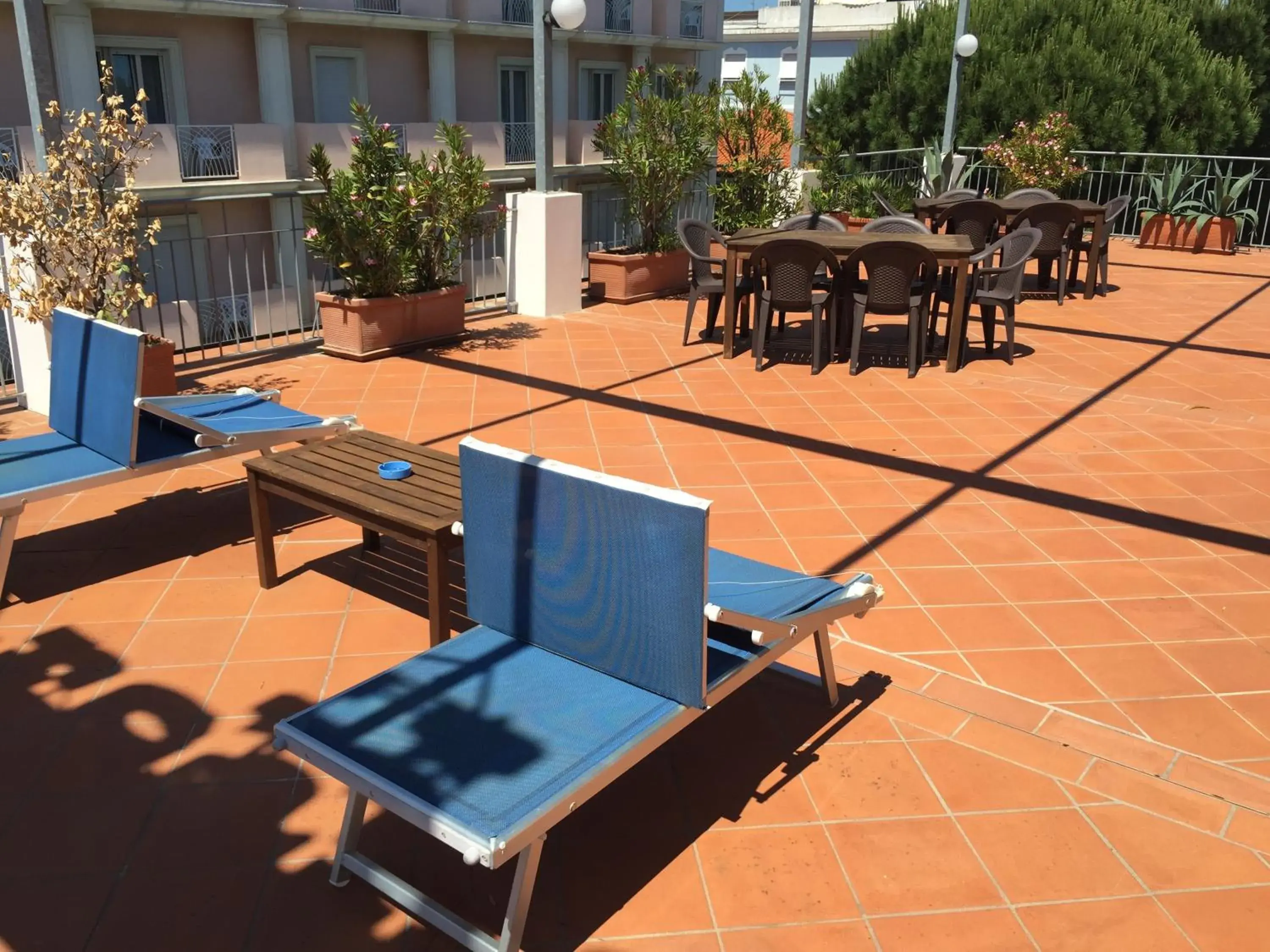 Balcony/Terrace, Restaurant/Places to Eat in Hotel Arcangelo