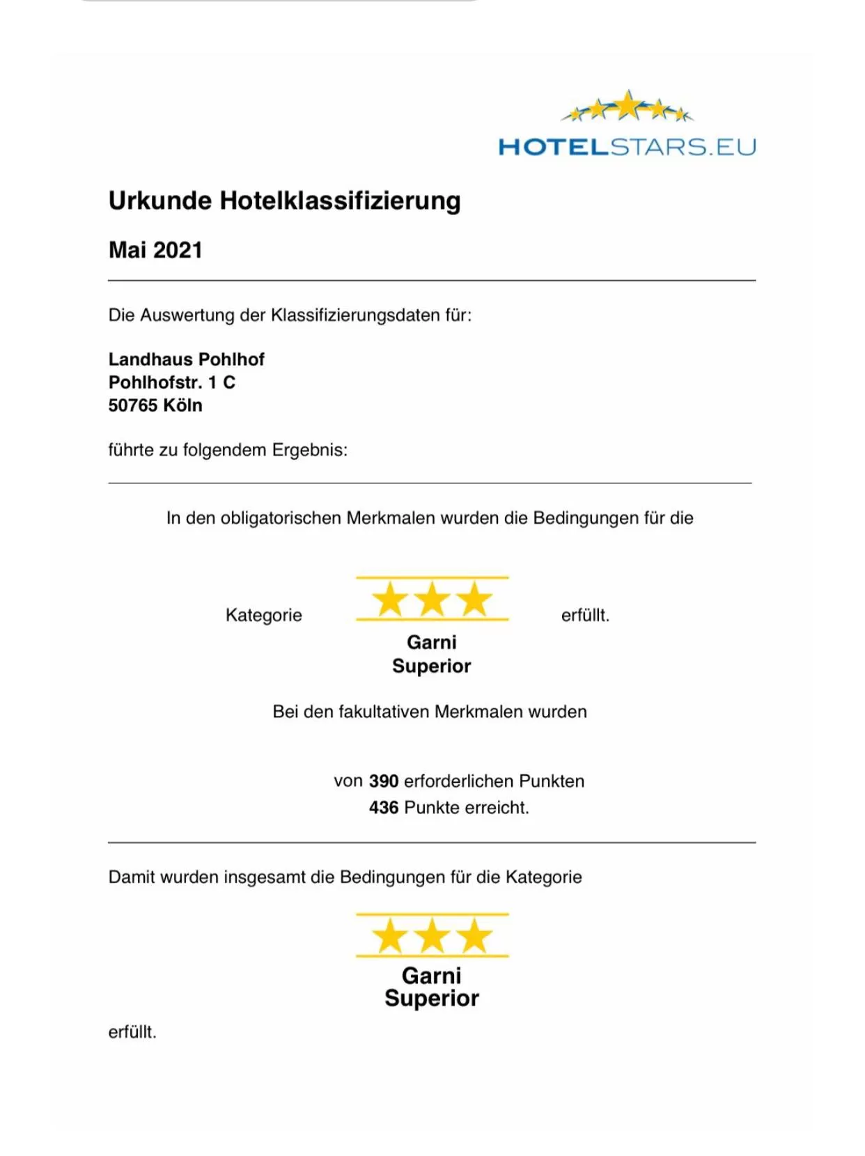 Bedroom in Landhaus Pohlhof