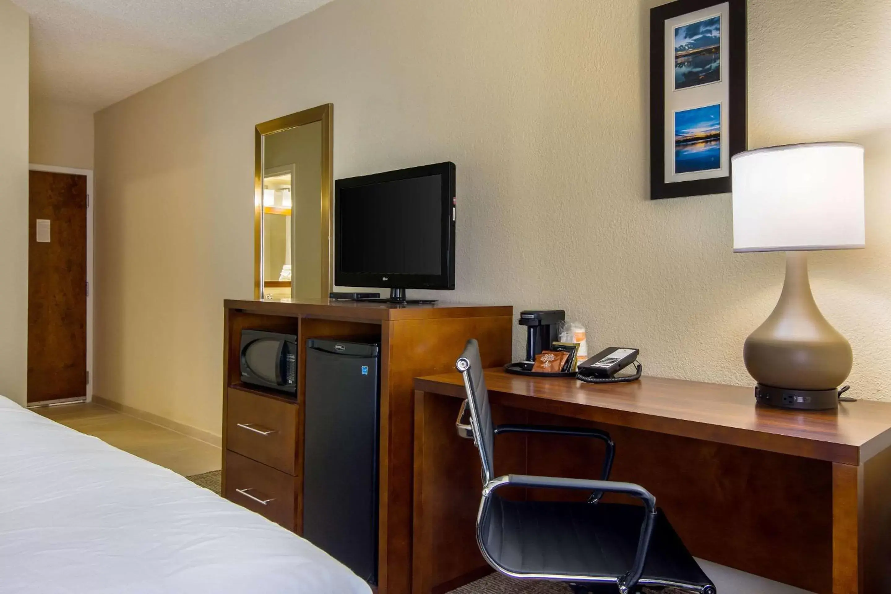 Photo of the whole room, TV/Entertainment Center in Comfort Inn Acworth - Kennesaw Northwest