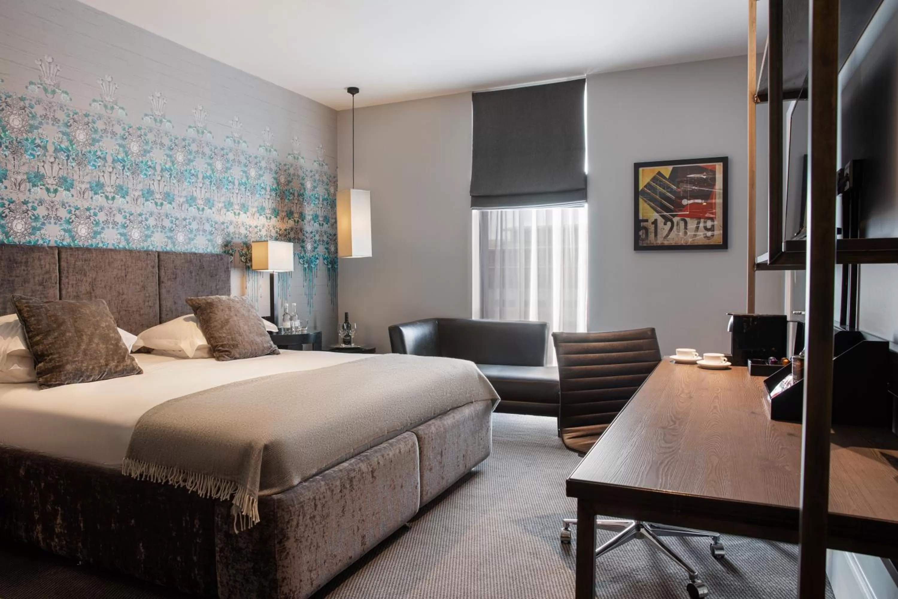 Bed in Malmaison Liverpool