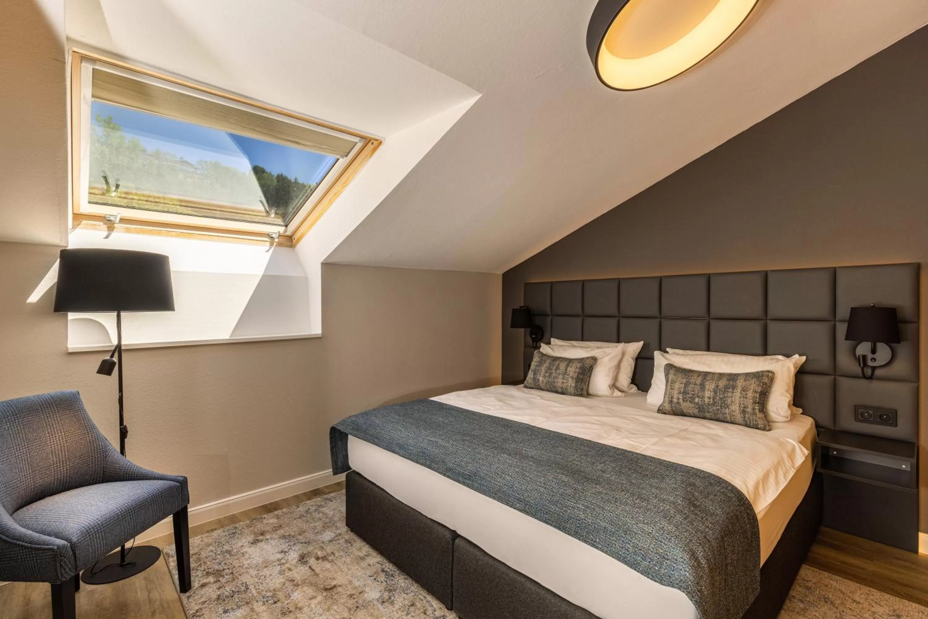 Bed in MONDI Resort und Chalet Oberstaufen