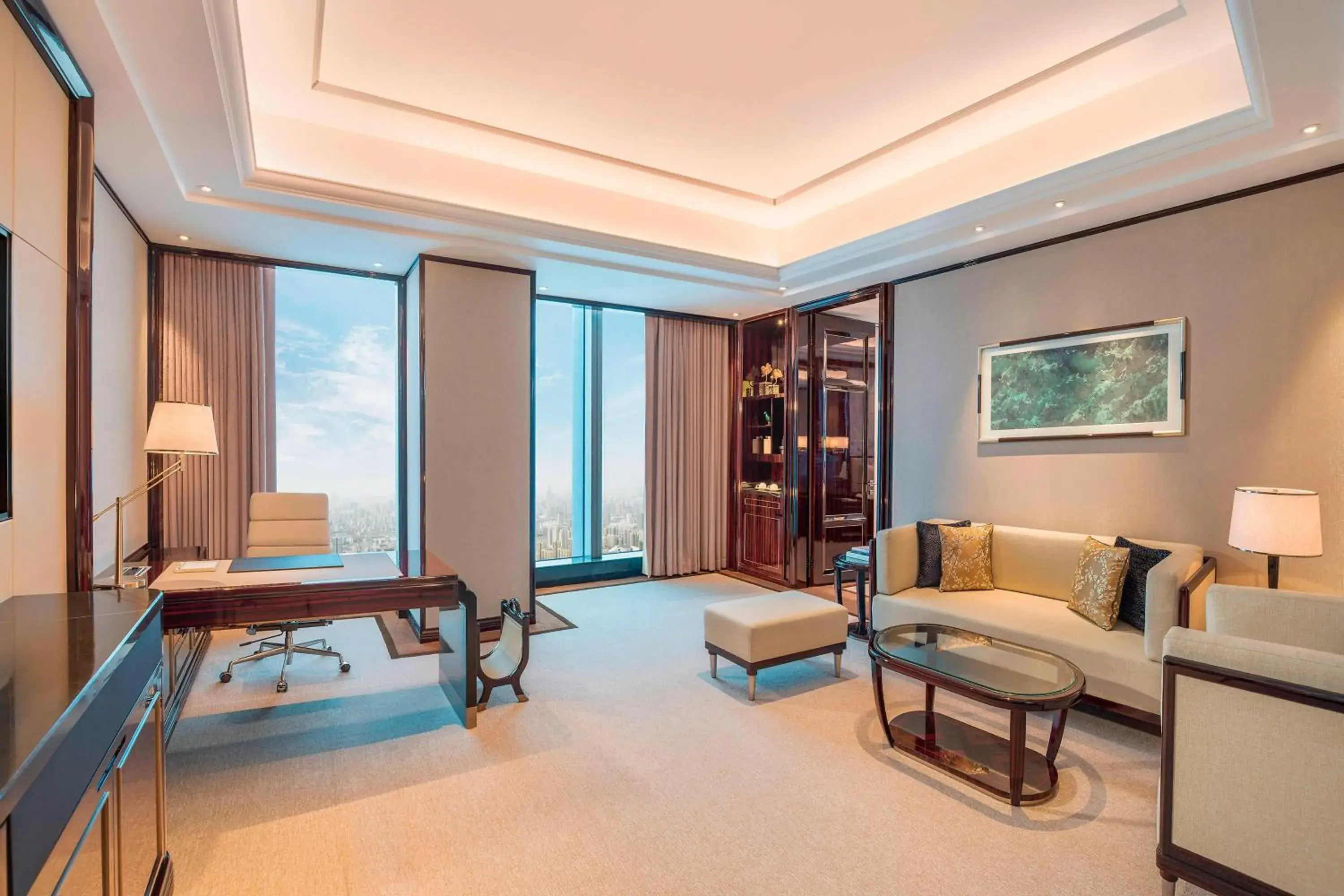 Living room, Seating Area in The St. Regis Changsha