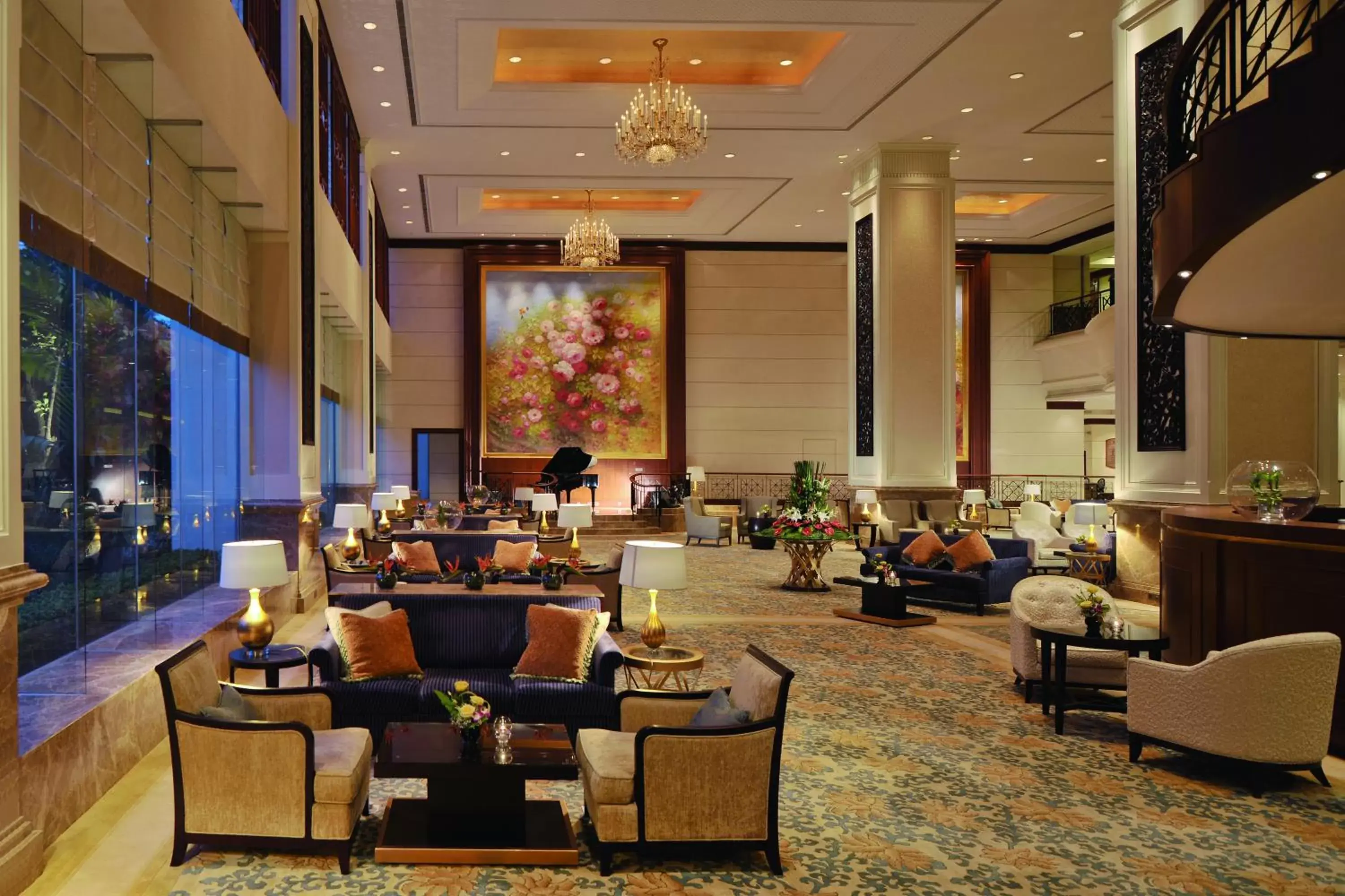 Lobby or reception in Shangri-La Beihai Lobby or reception in Shangri-La Beihai