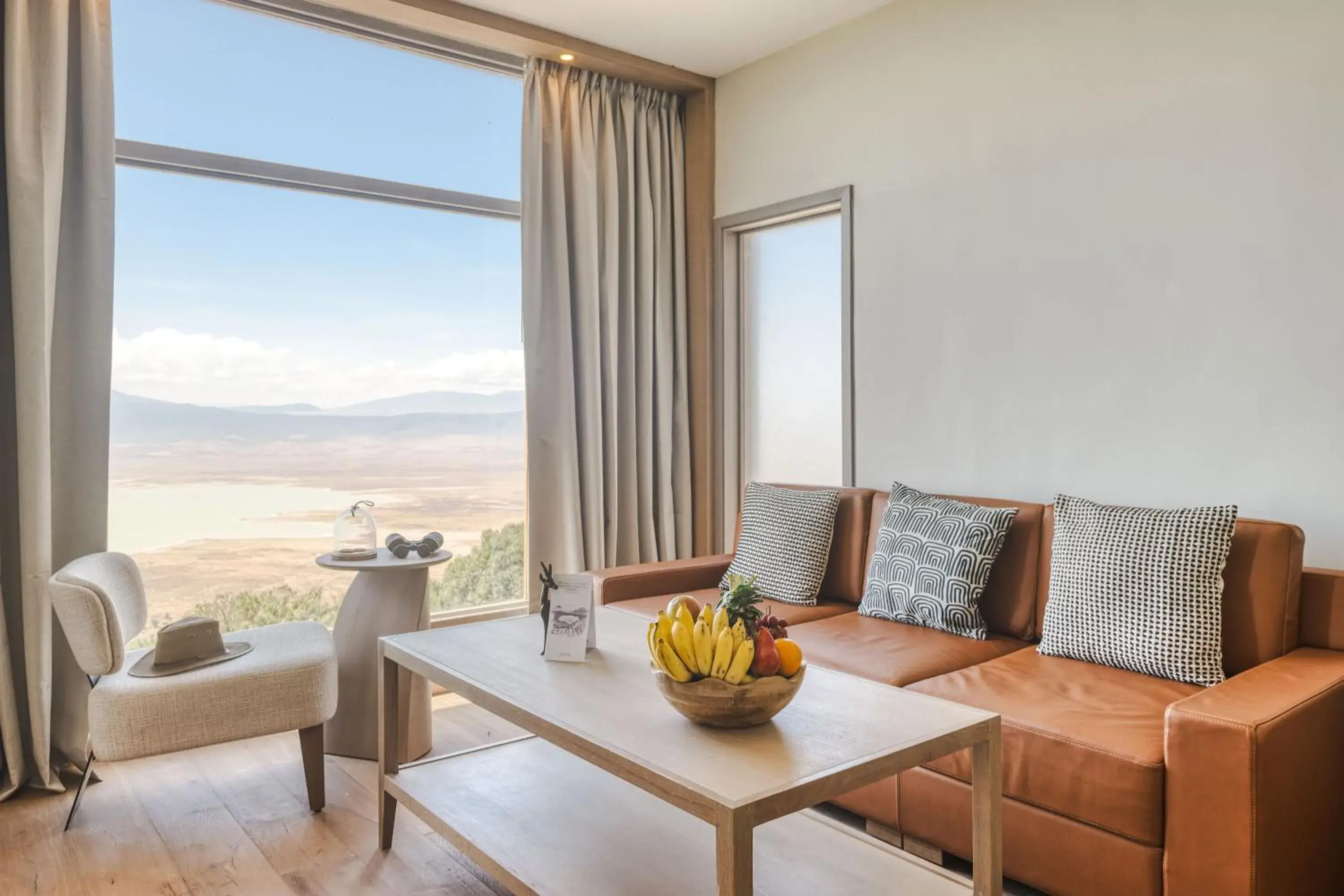 Living room in Ngorongoro Lodge member of Melia Collection