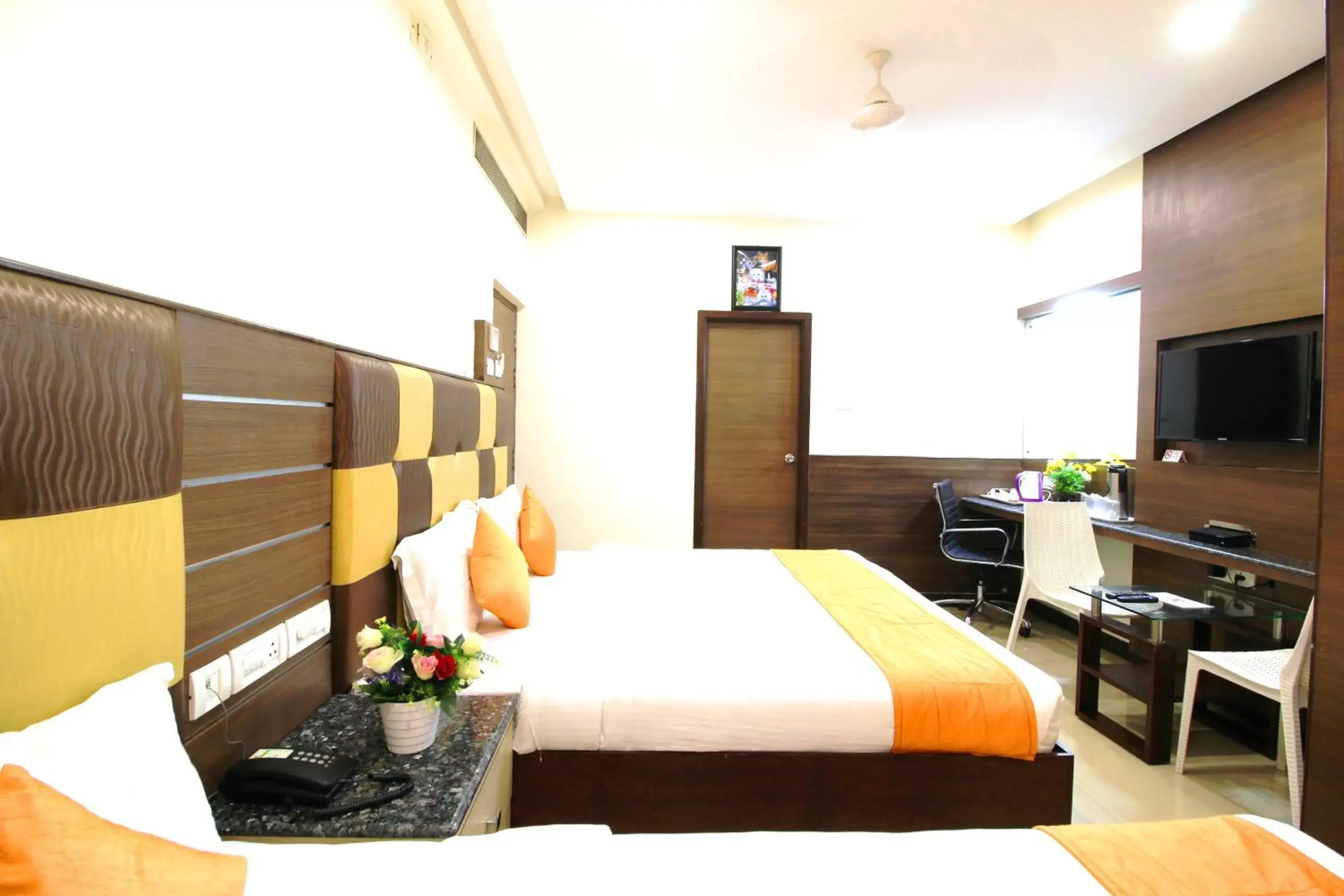 Bed in Saibala Grand Airport Hotel