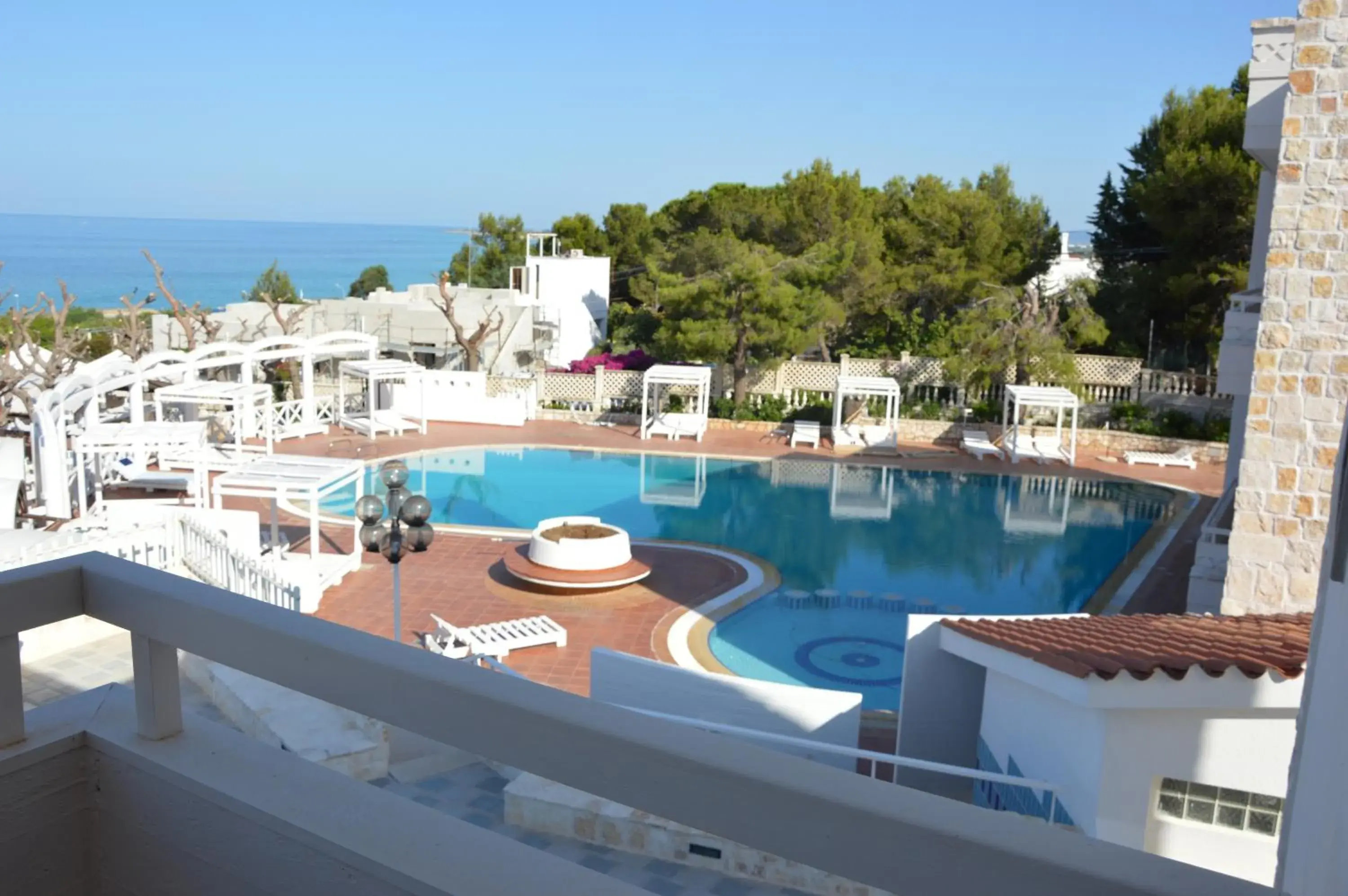 Pool View in Hotel Residence La Corvetta