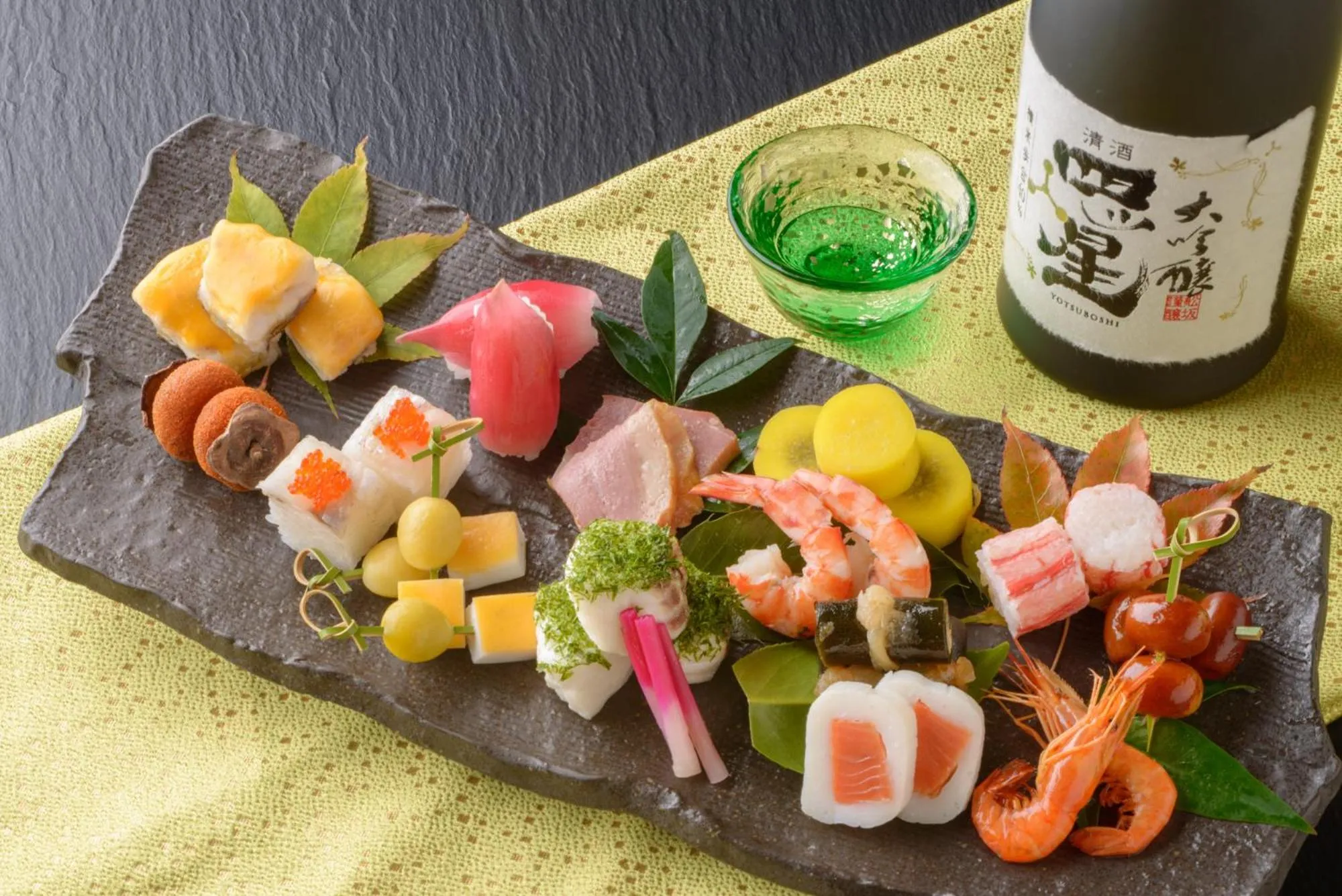 Food close-up in Honjin Hiranoya Annex