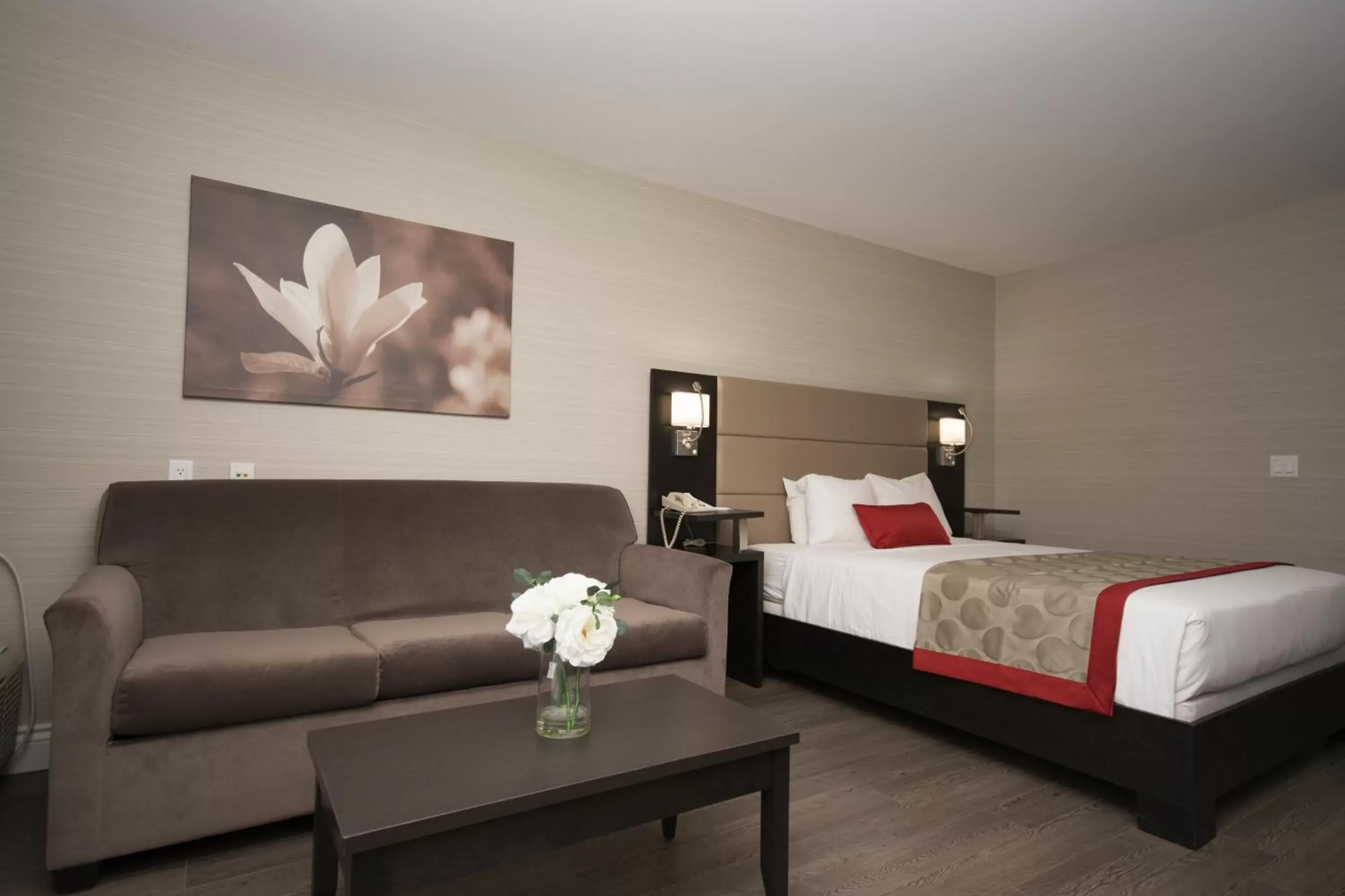 1 Queen Bed, Deluxe Room, Water Front, Non-Smoking in Ramada by Wyndham Ottawa On The Rideau