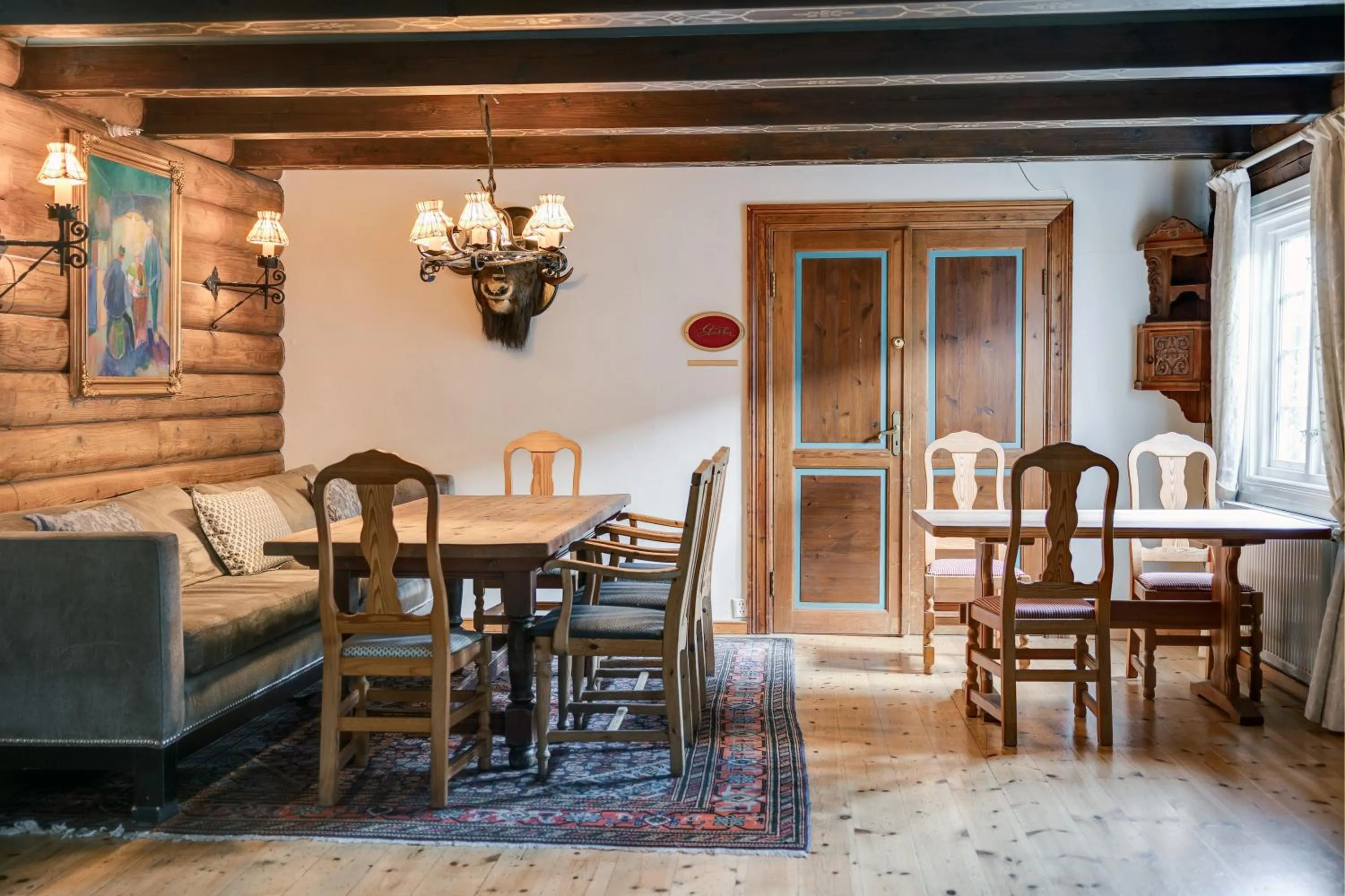 Seating area in Quality Hotel Leangkollen