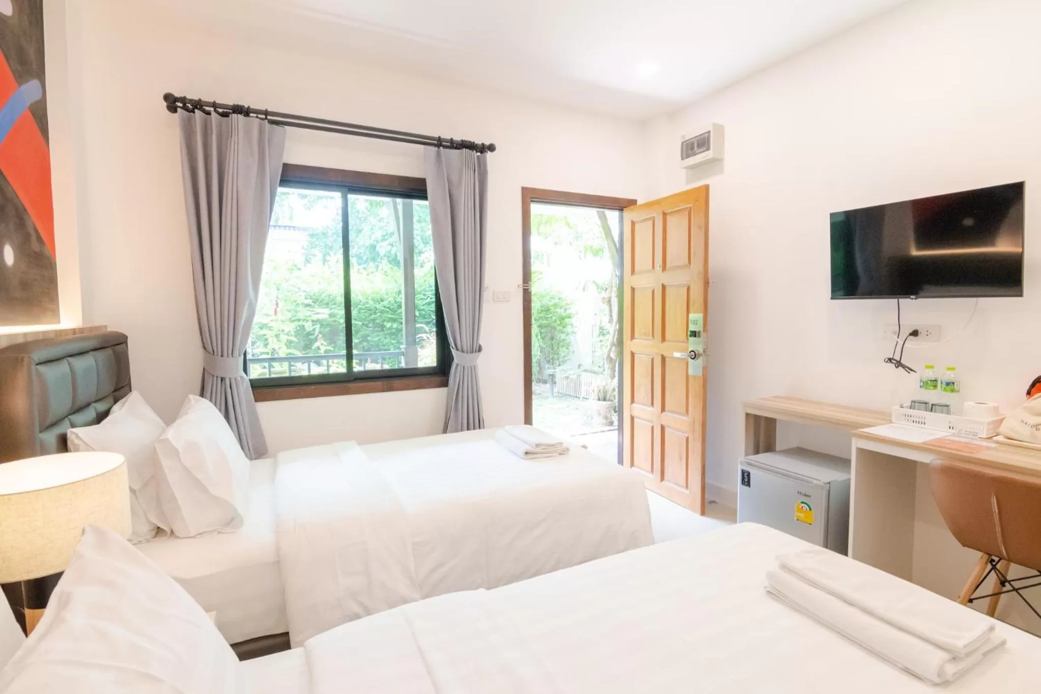 Bed in นายก่ายหมอน Nine-Kai-Mon