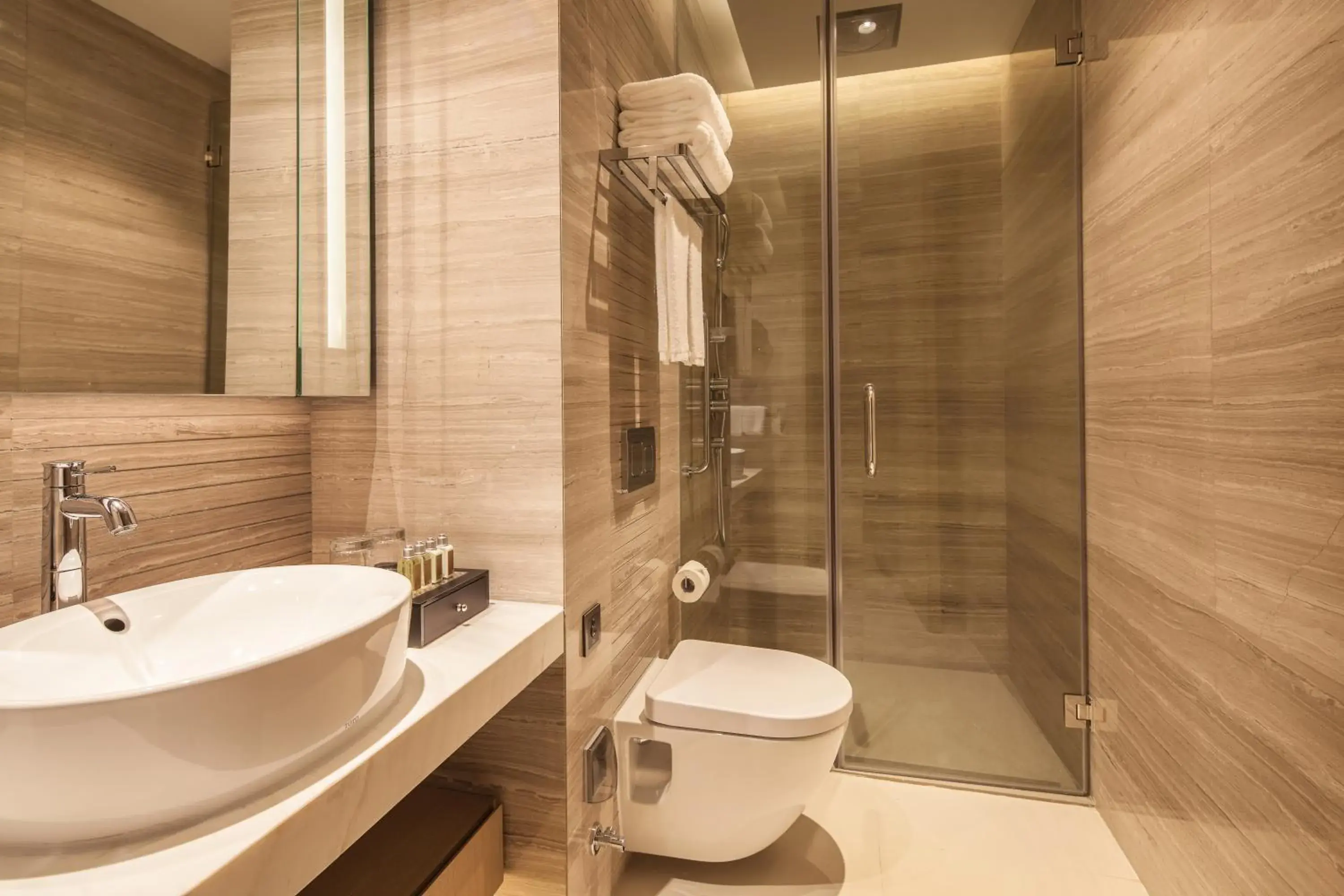 Bathroom in Ascott Raffles City Shenzhen