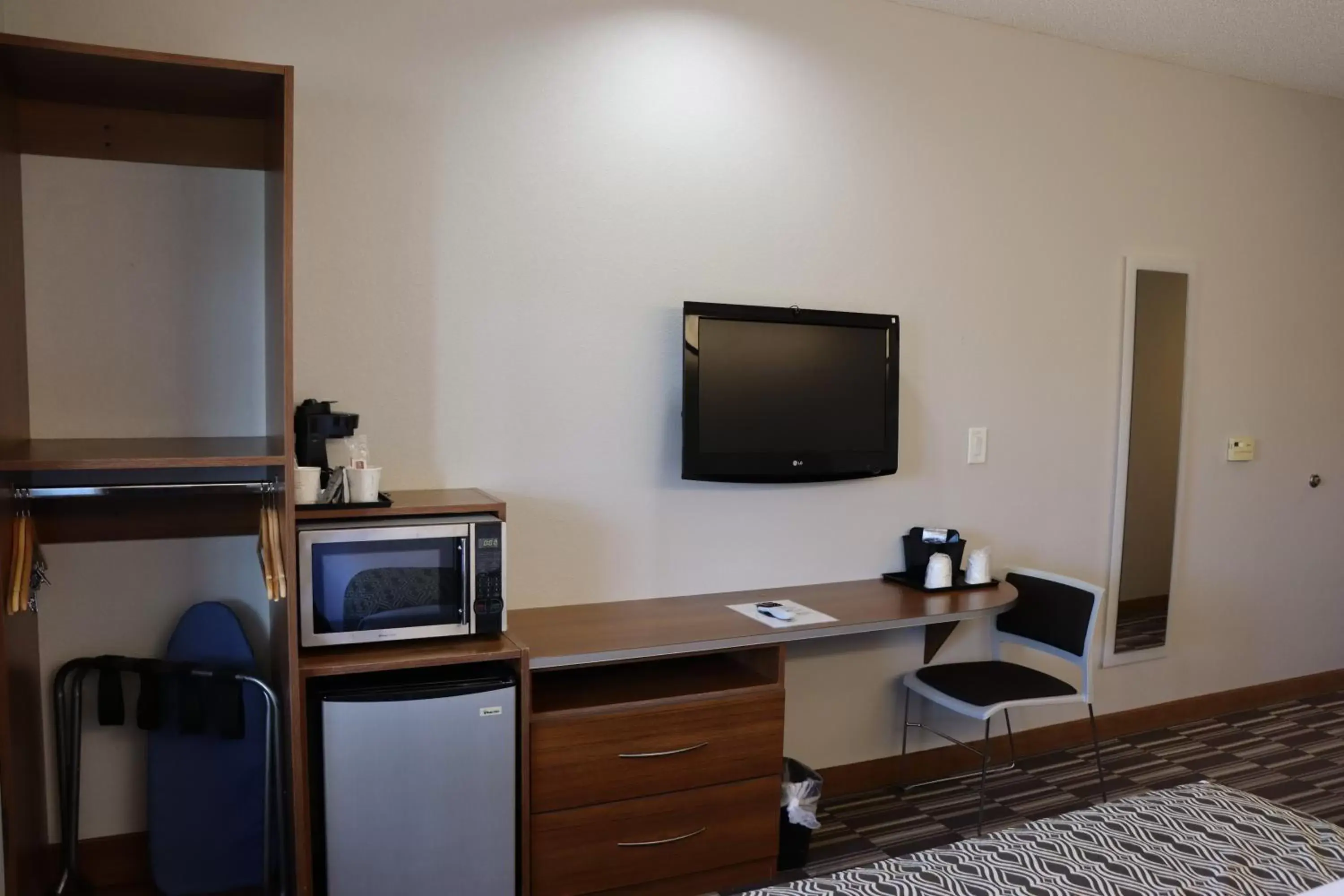 TV/Entertainment Center in Microtel Inn & Suites by Wyndham Columbus Near Fort Moore