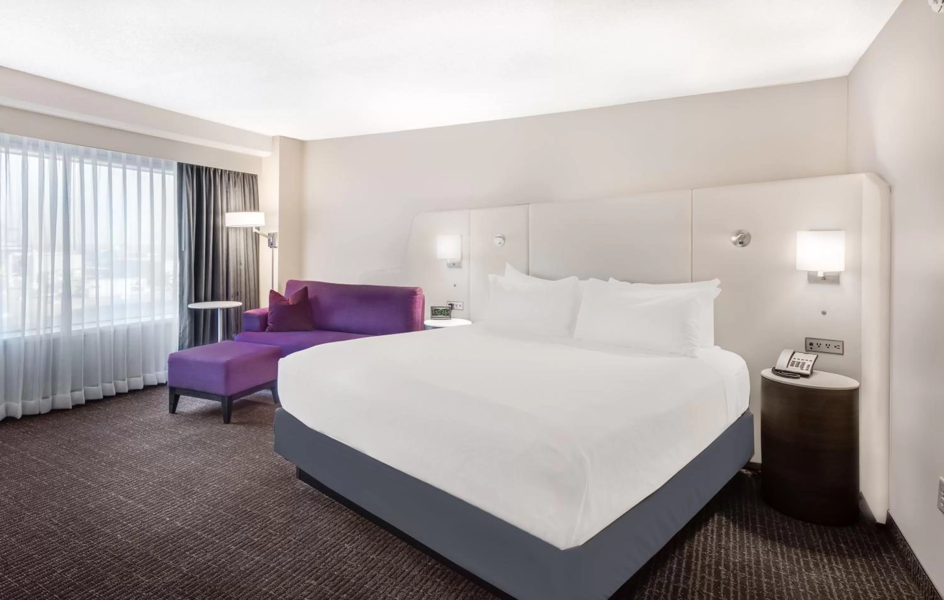 Photo of the whole room, Bed in Crowne Plaza Cleveland at Playhouse Square by IHG