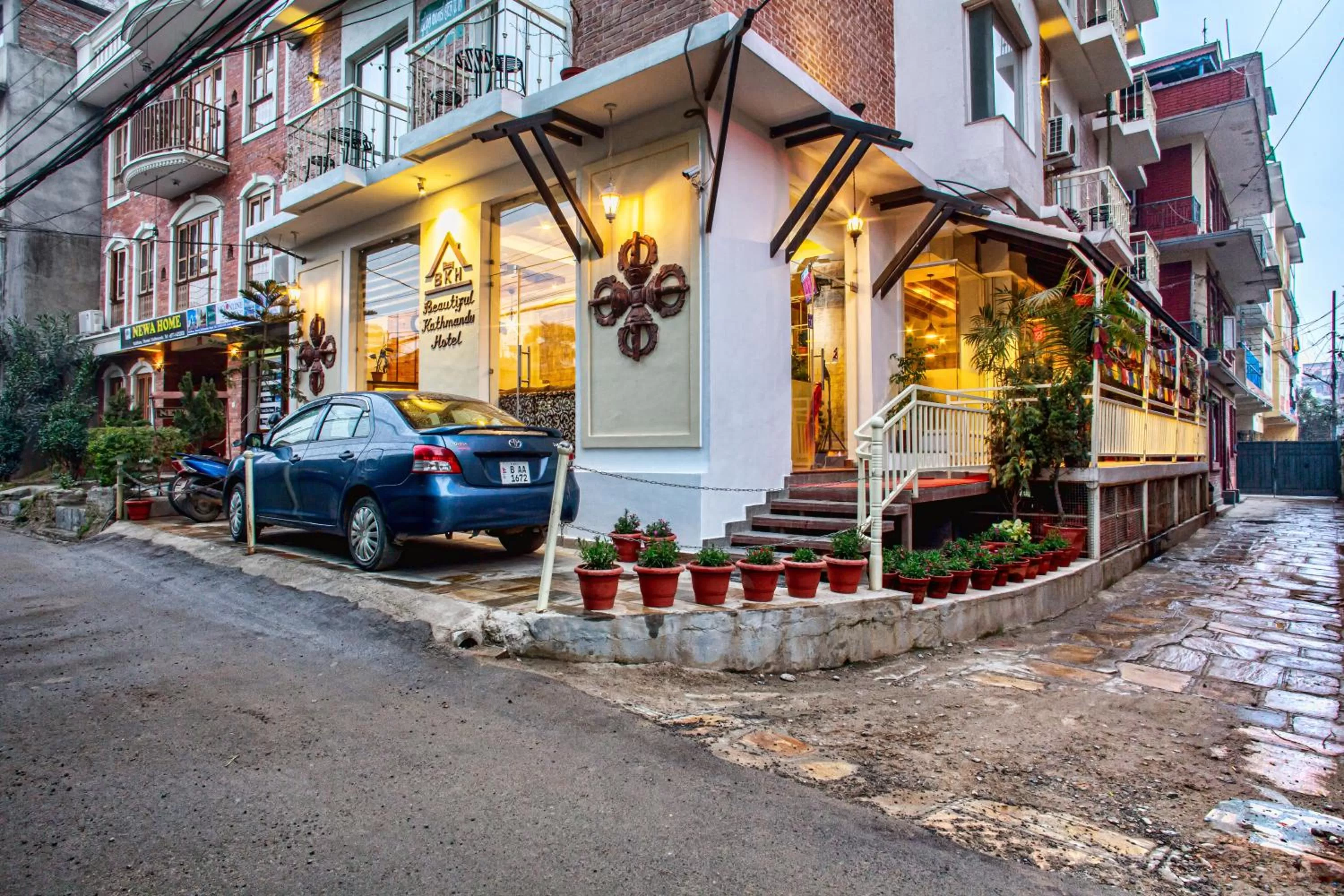 Facade/entrance in Beautiful Kathmandu Hotel