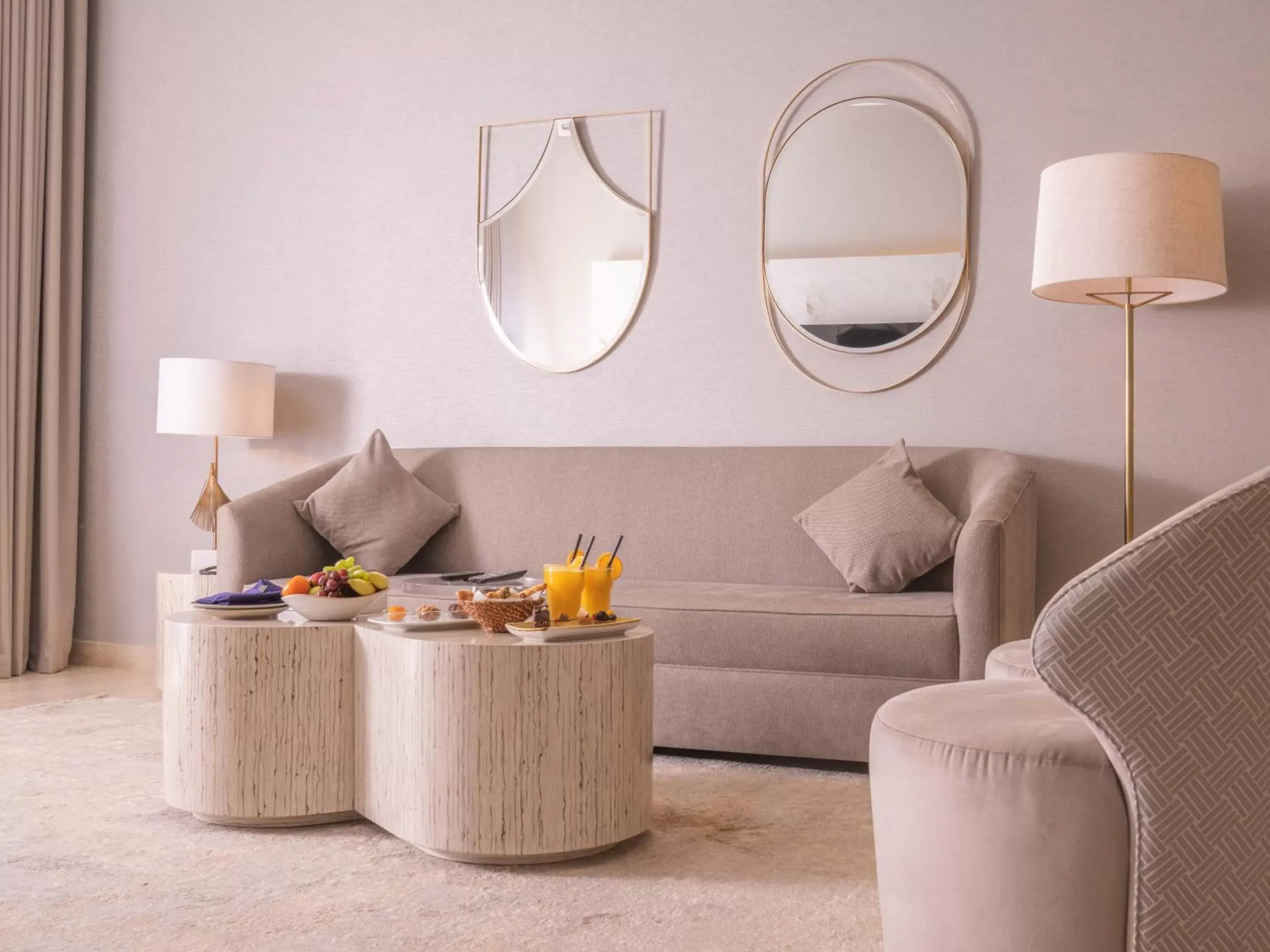 Living room in Argan Al Bidaa Hotel and Resort , Kuwait Living room in Argan Al Bidaa Hotel and Resort , Kuwait