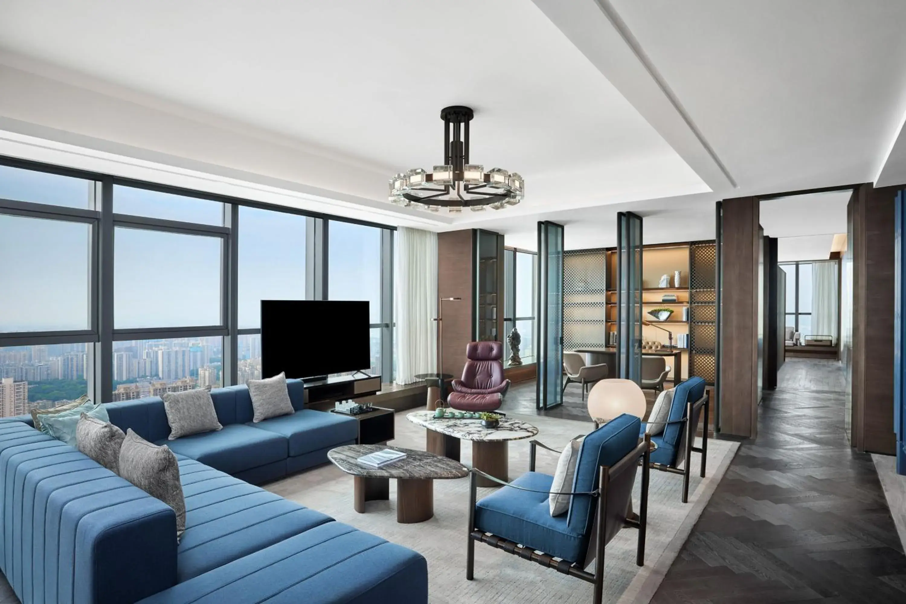 Living room, Seating Area in JW Marriott Hotel Changsha