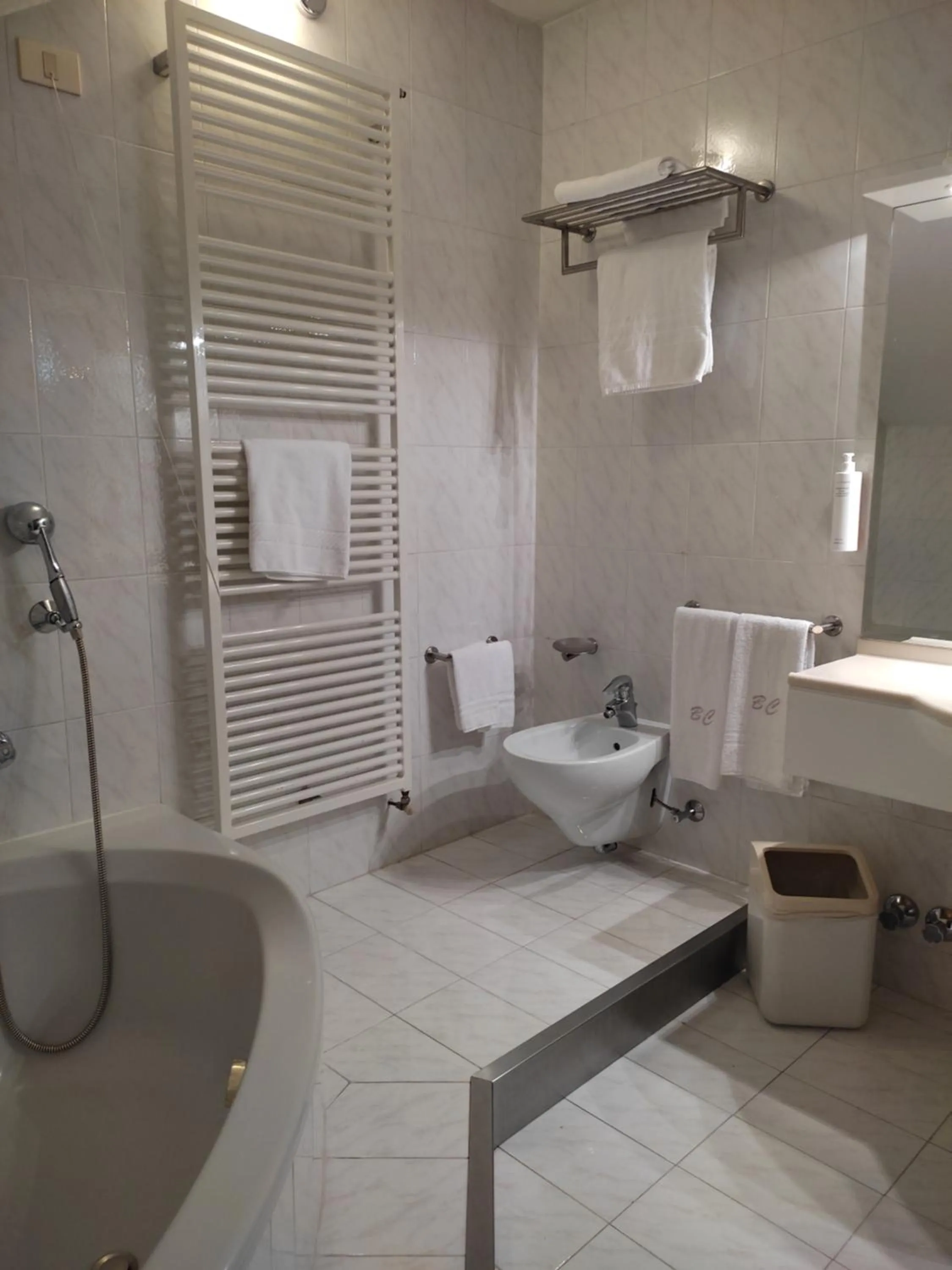 Bathroom in Hotel Baita Clementi