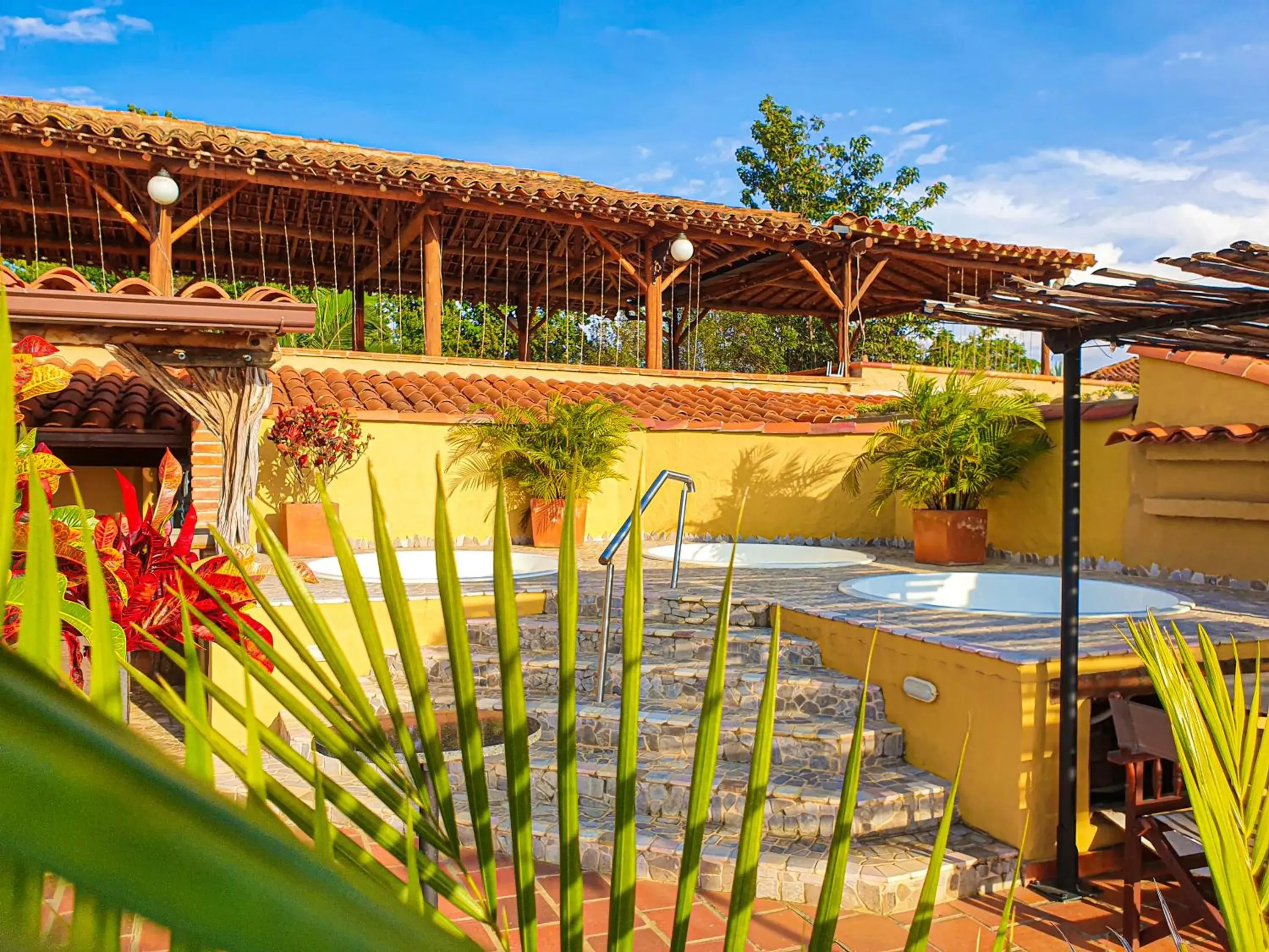 Solarium in Hotel Terra Barichara